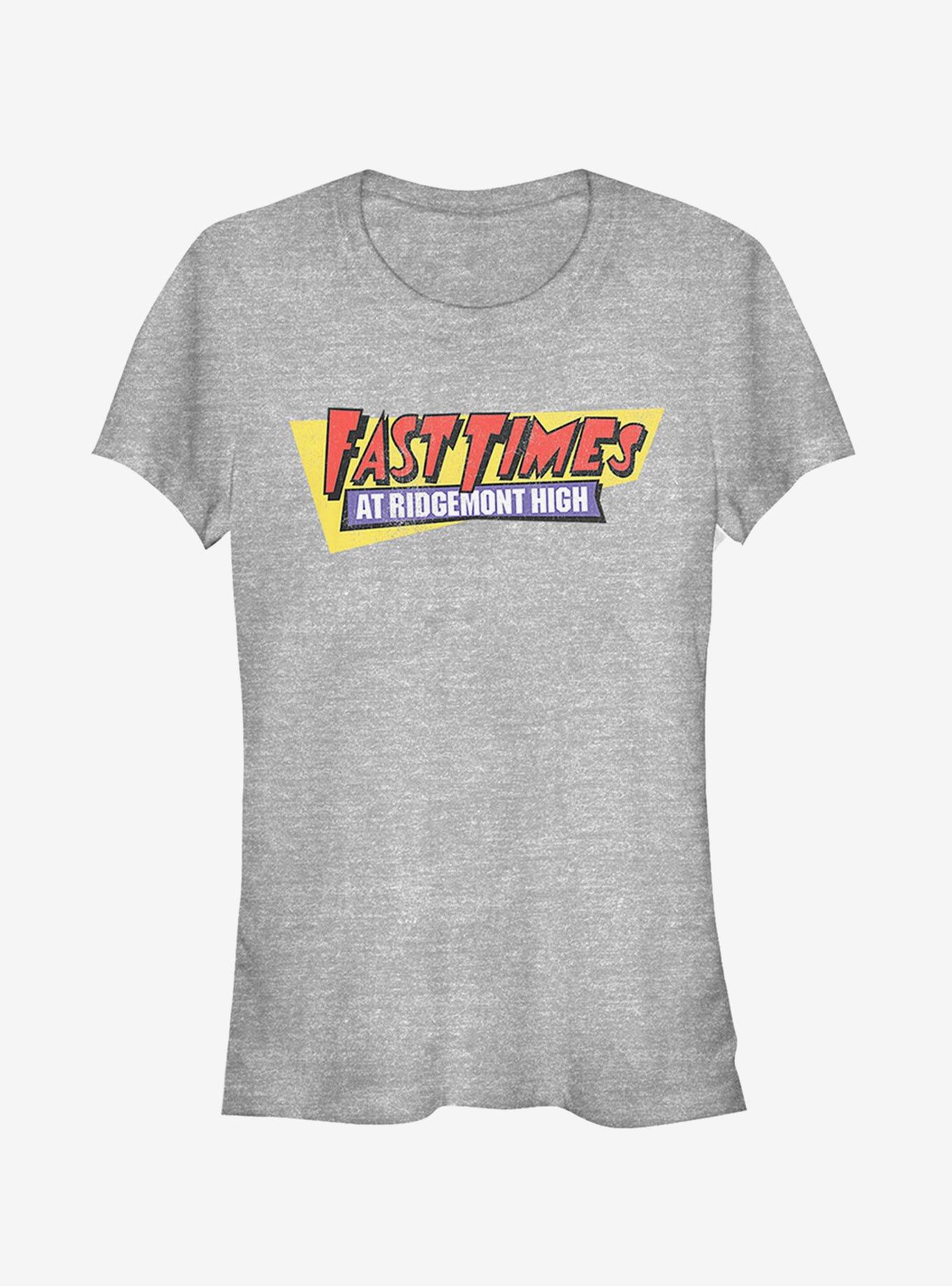 Fast Times at Ridgemont High Retro Logo Girls T-Shirt, ATH HTR, hi-res
