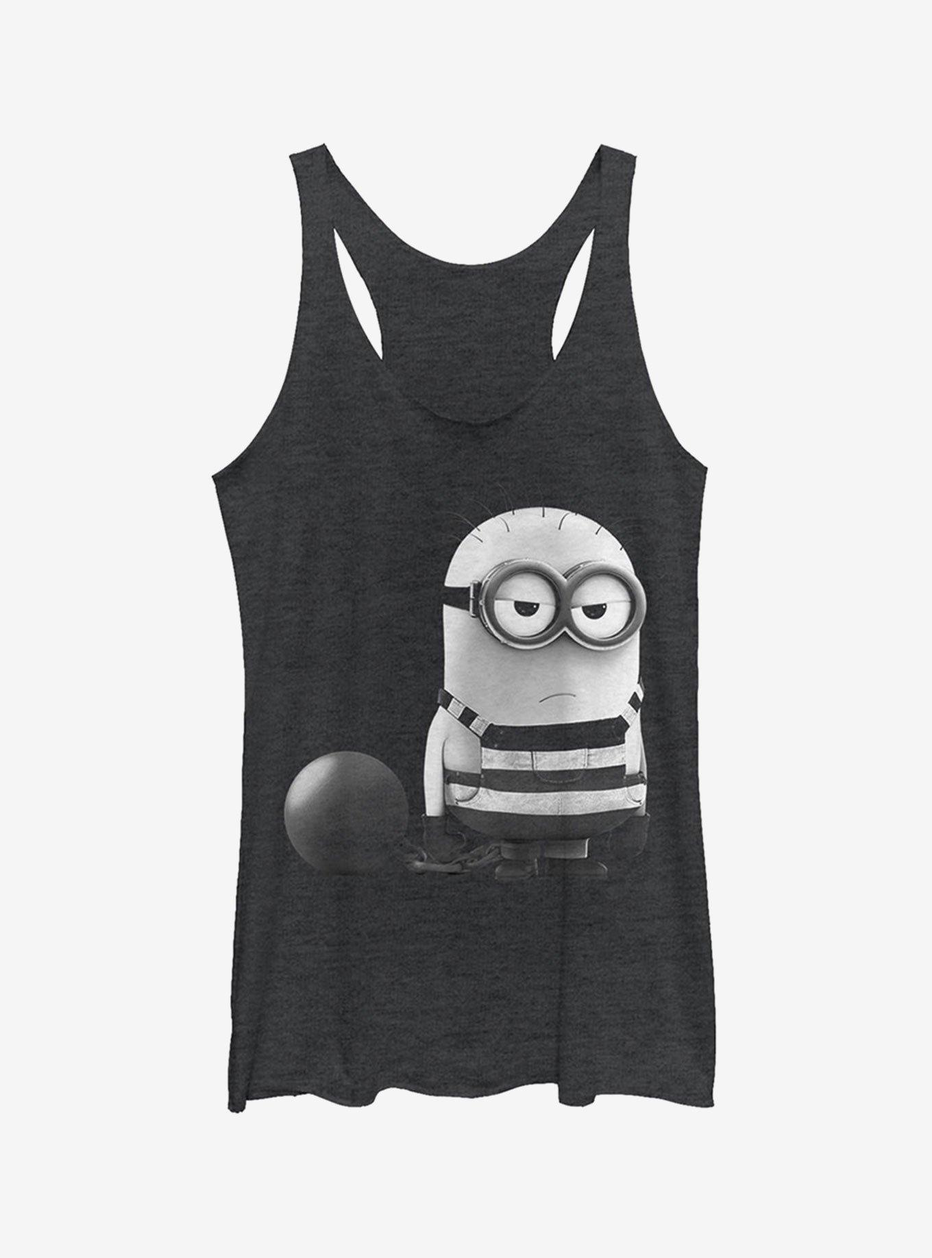 Minion Grumpy Prisoner Girls Tank Top, , hi-res