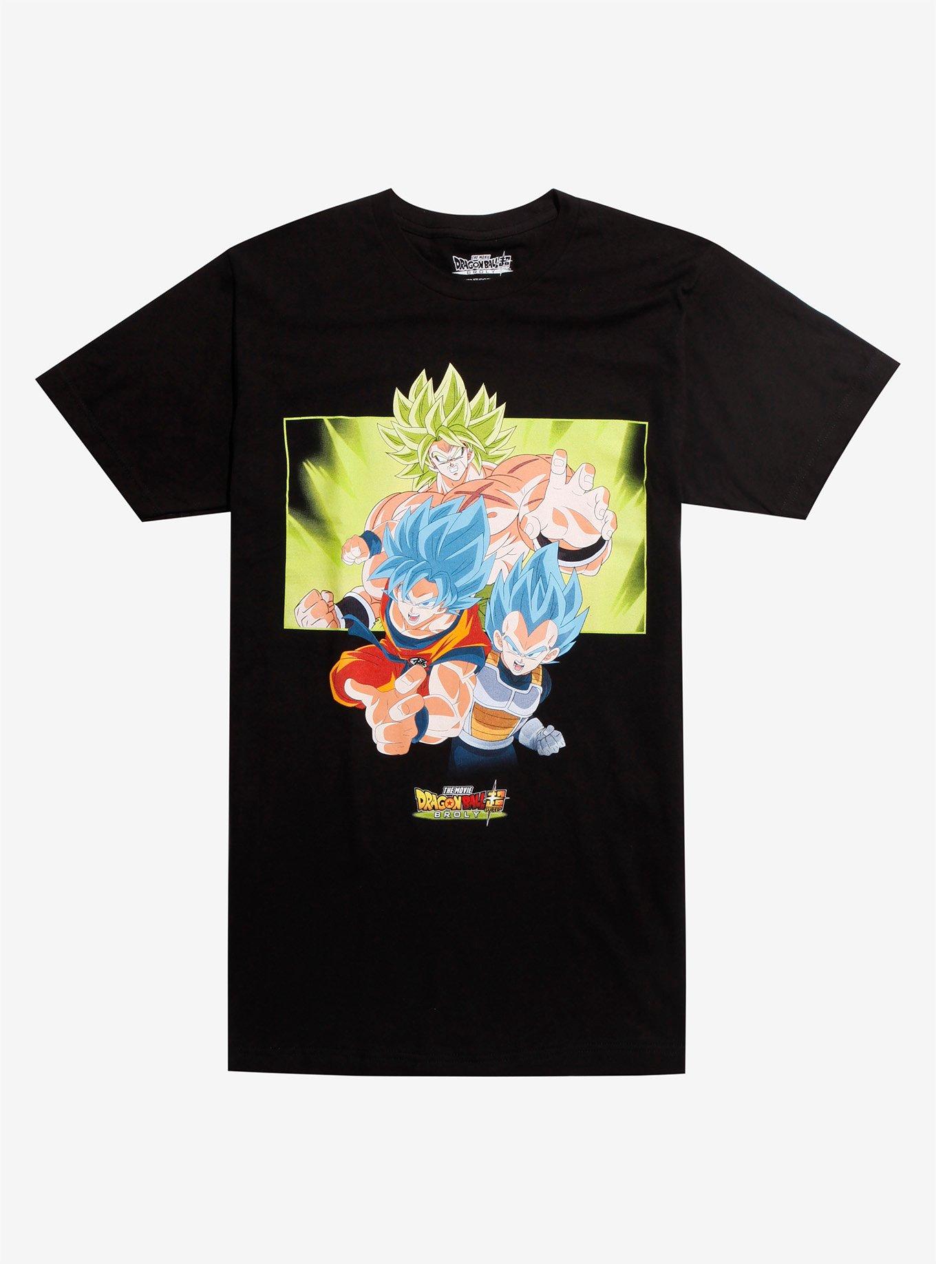 Dragon Ball Super: Broly Trio T-Shirt, MULTI, hi-res