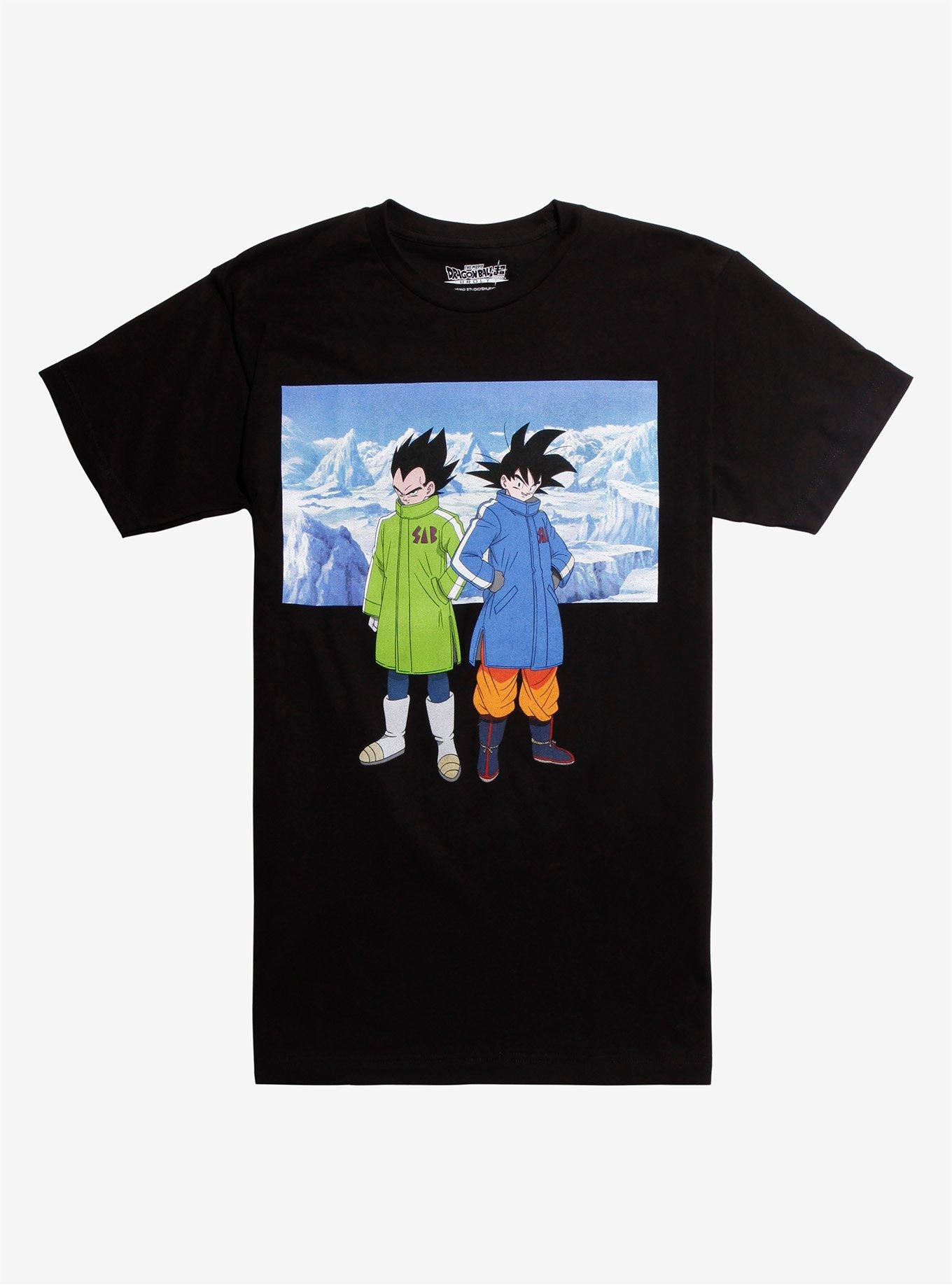 Dragon Ball Super: Broly Goku Vegeta Snow T-Shirt Hot Topic