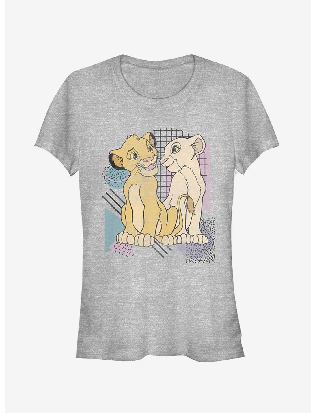 Disney Lion King Retro Cub Love Girls T-Shirt, ATH HTR, hi-res
