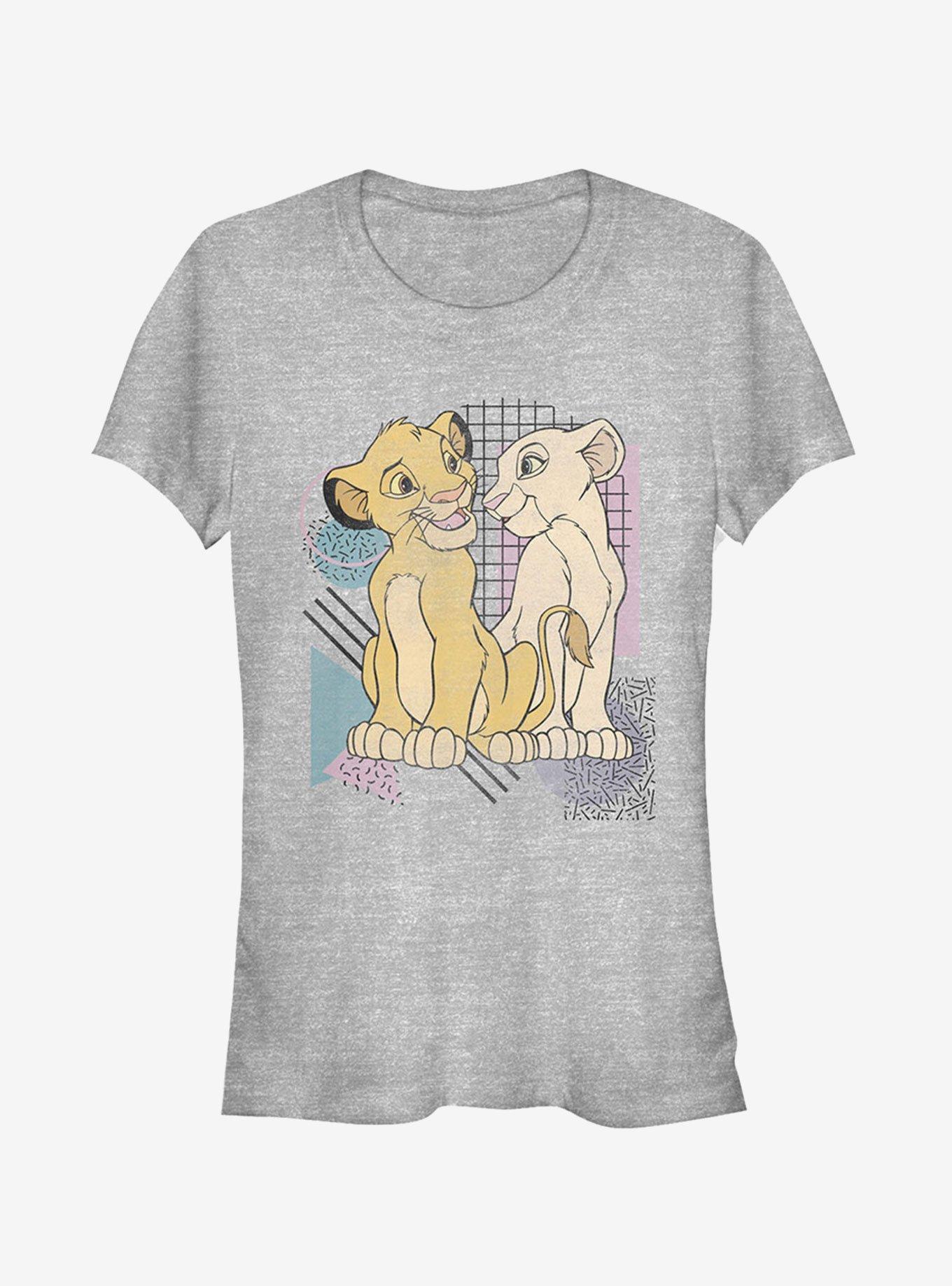 Disney Lion King Retro Cub Love Girls T-Shirt, ATH HTR, hi-res