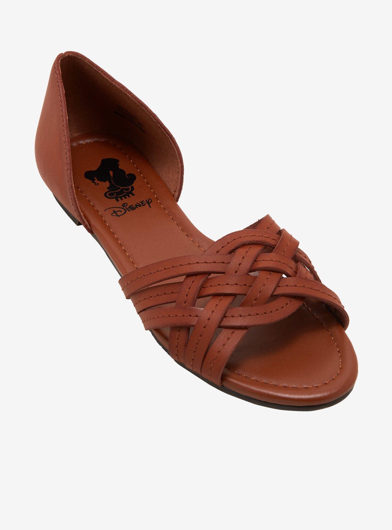 Disney Hercules Megara Sandals, BROWN, hi-res