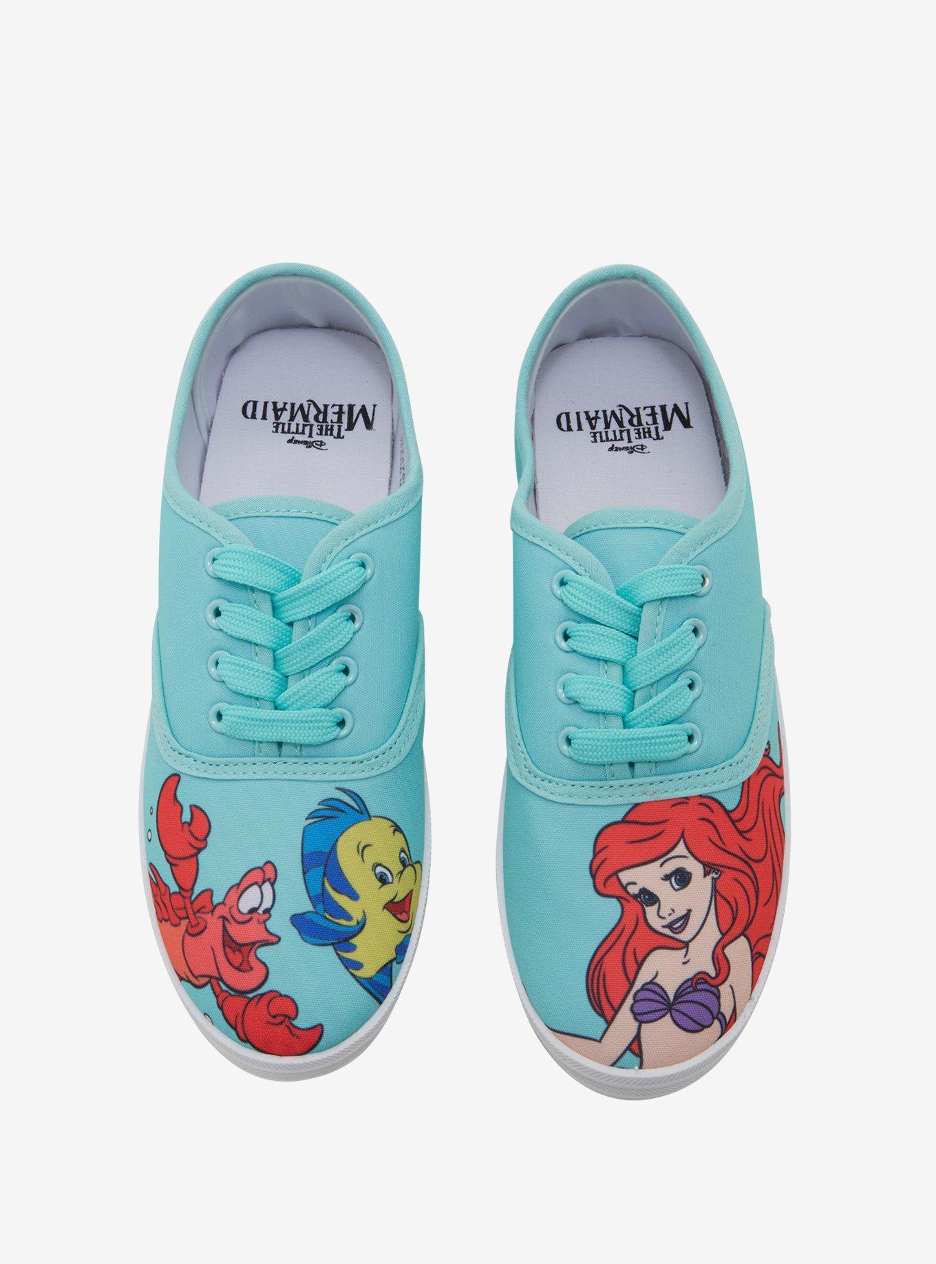 Introducir 94+ imagen little mermaid tennis shoes