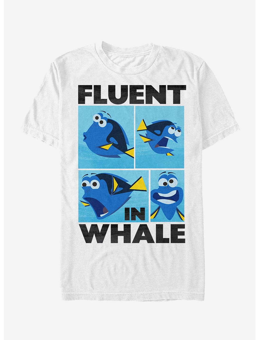Disney Pixar Finding Dory Fluent in Whale T-Shirt, WHITE, hi-res