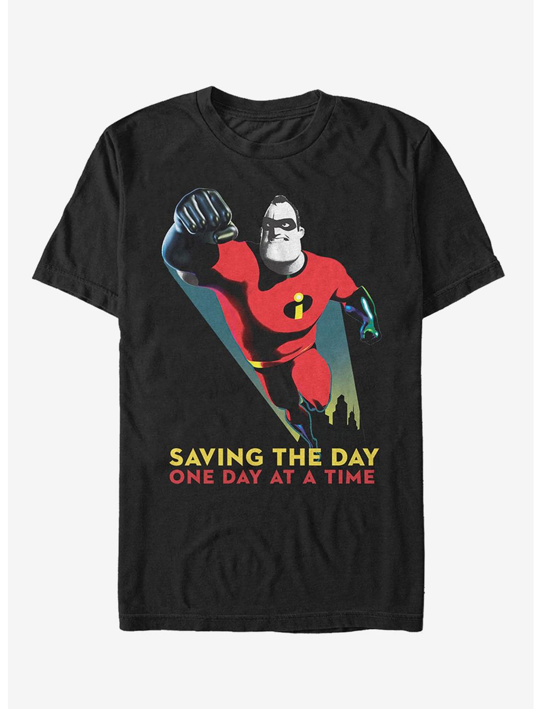 Disney Pixar The Incredibles Save the Day T-Shirt, BLACK, hi-res