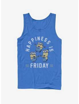 Minion Happiness is Friday Tank Top, , hi-res