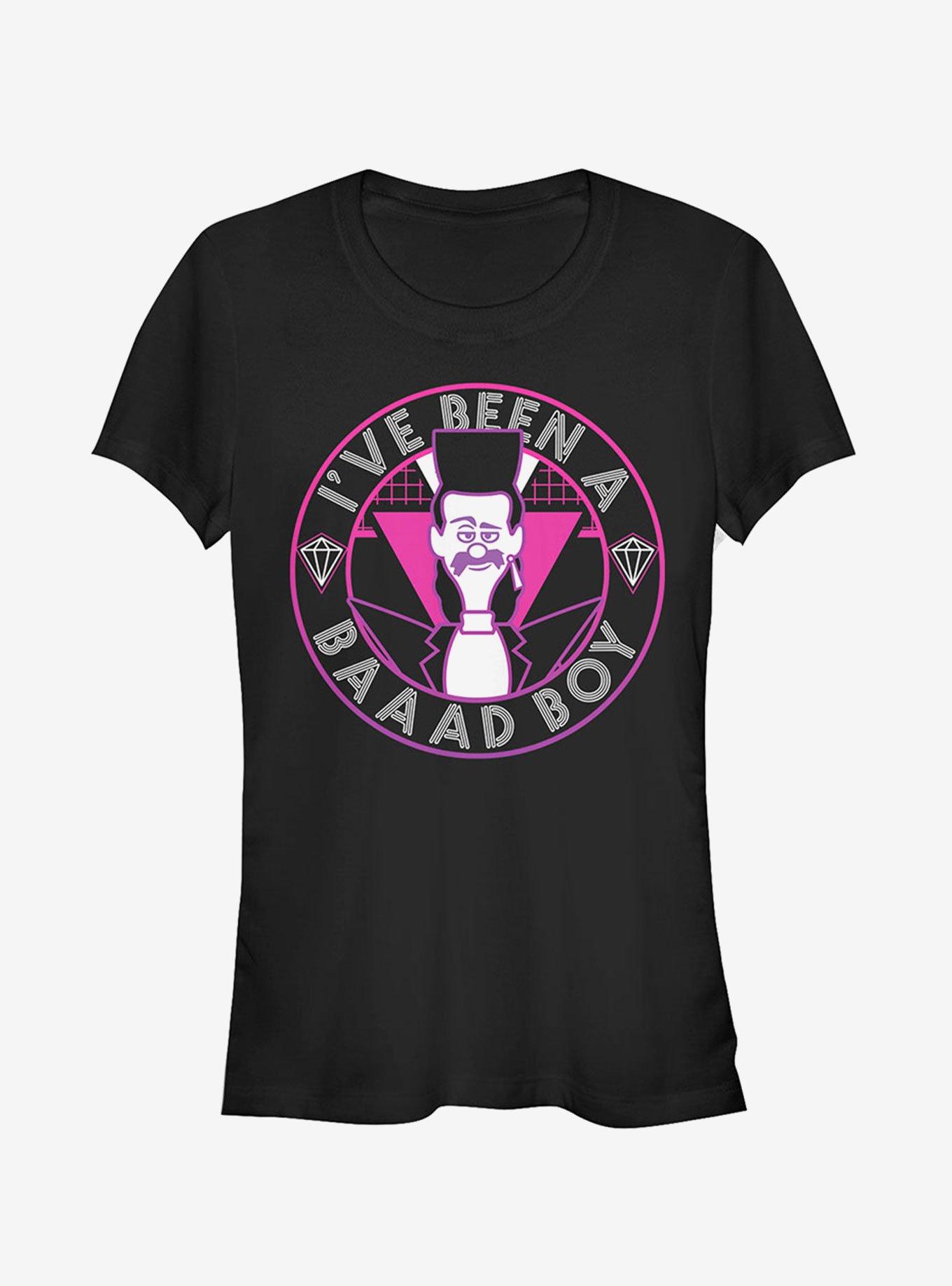 Minion Balthazar Bad Boy Catchphrase Girls T-Shirt, BLACK, hi-res