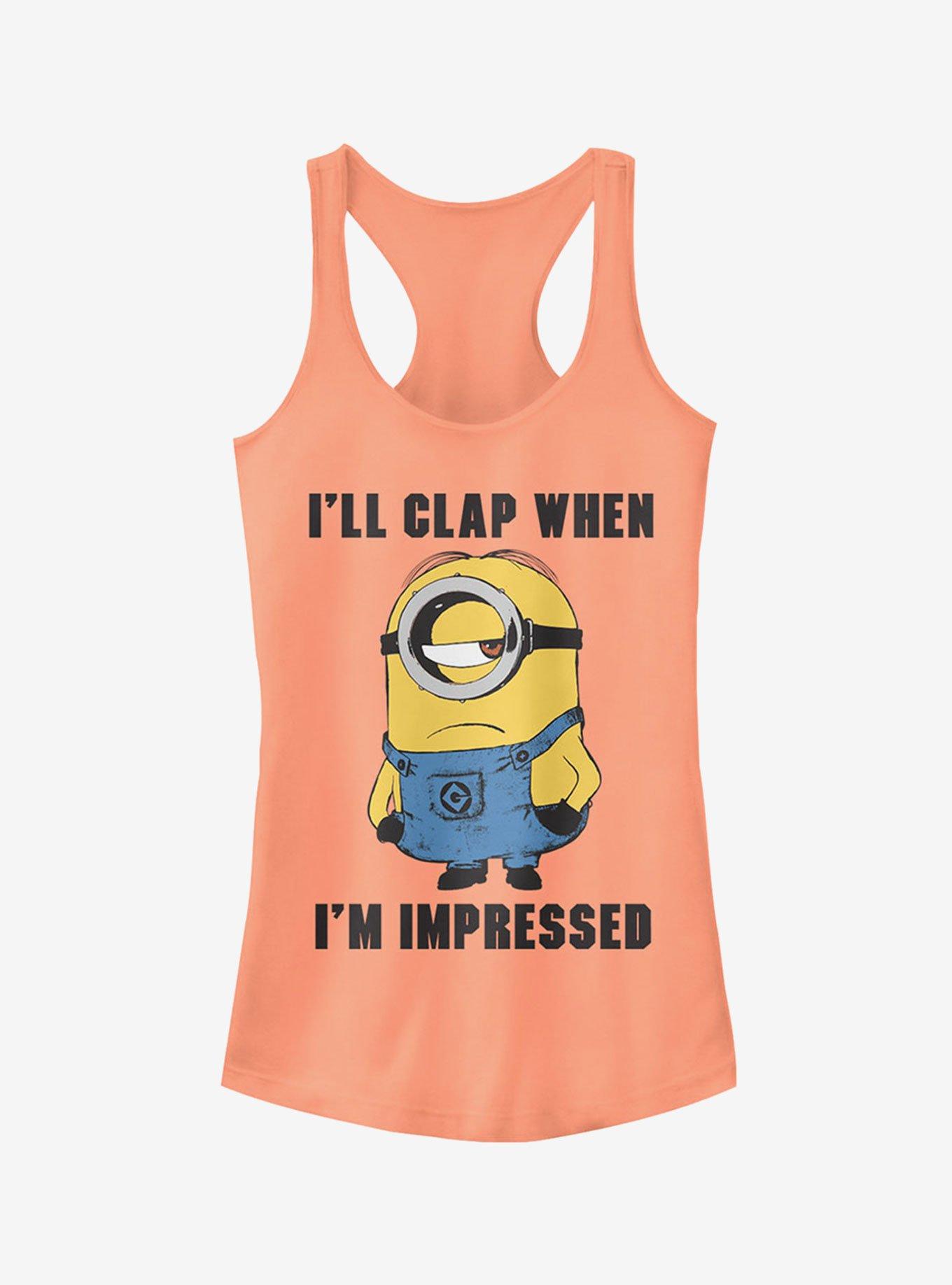 Minions Clap When Impressed Girls Tank Top, , hi-res