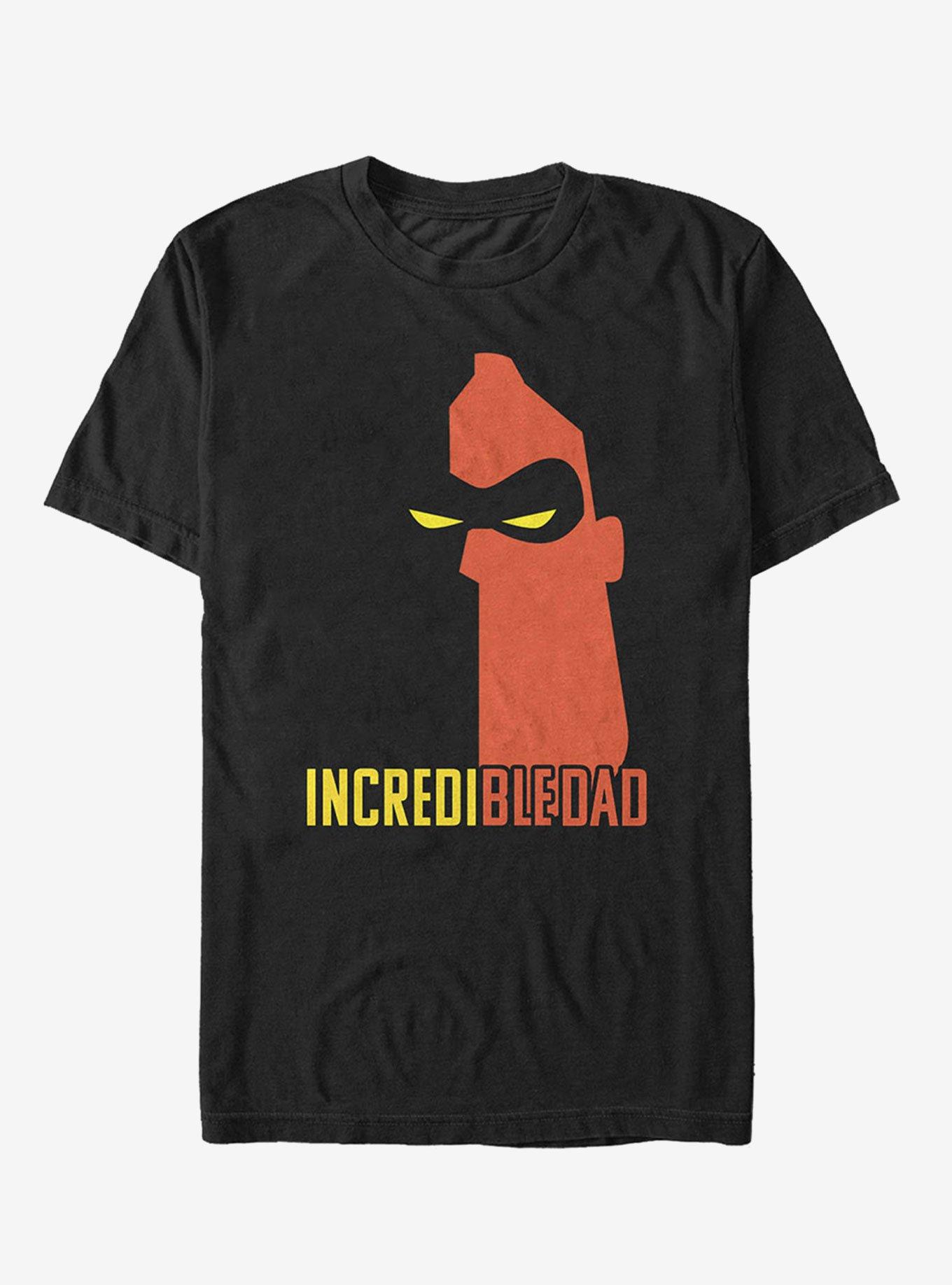 Disney Pixar The Incredibles Incredible Dad Shadow T-Shirt, BLACK, hi-res