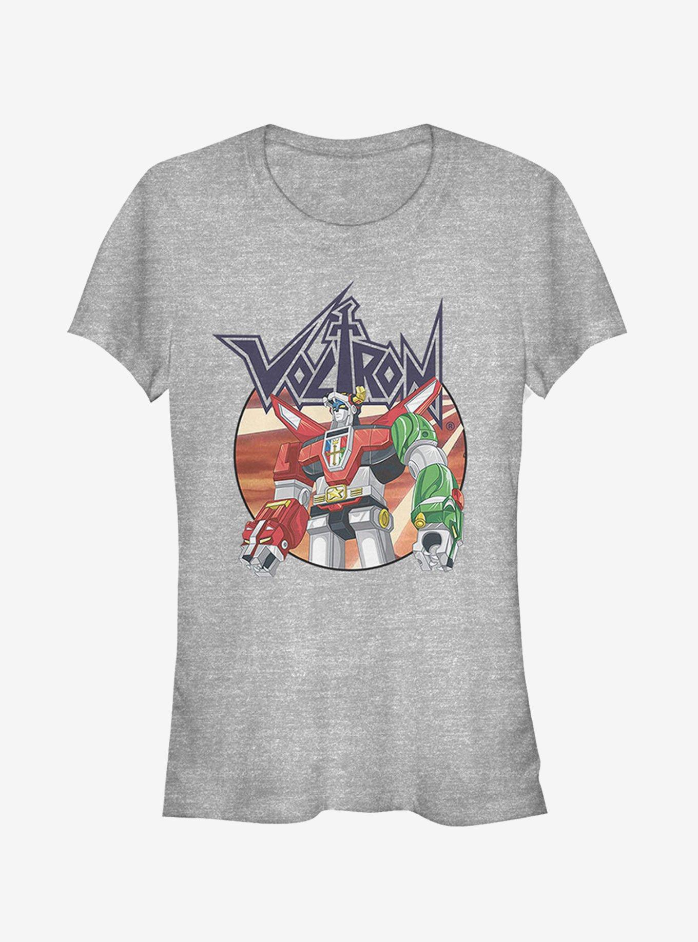 Voltron Robot Circle Girls T-Shirt, ATH HTR, hi-res