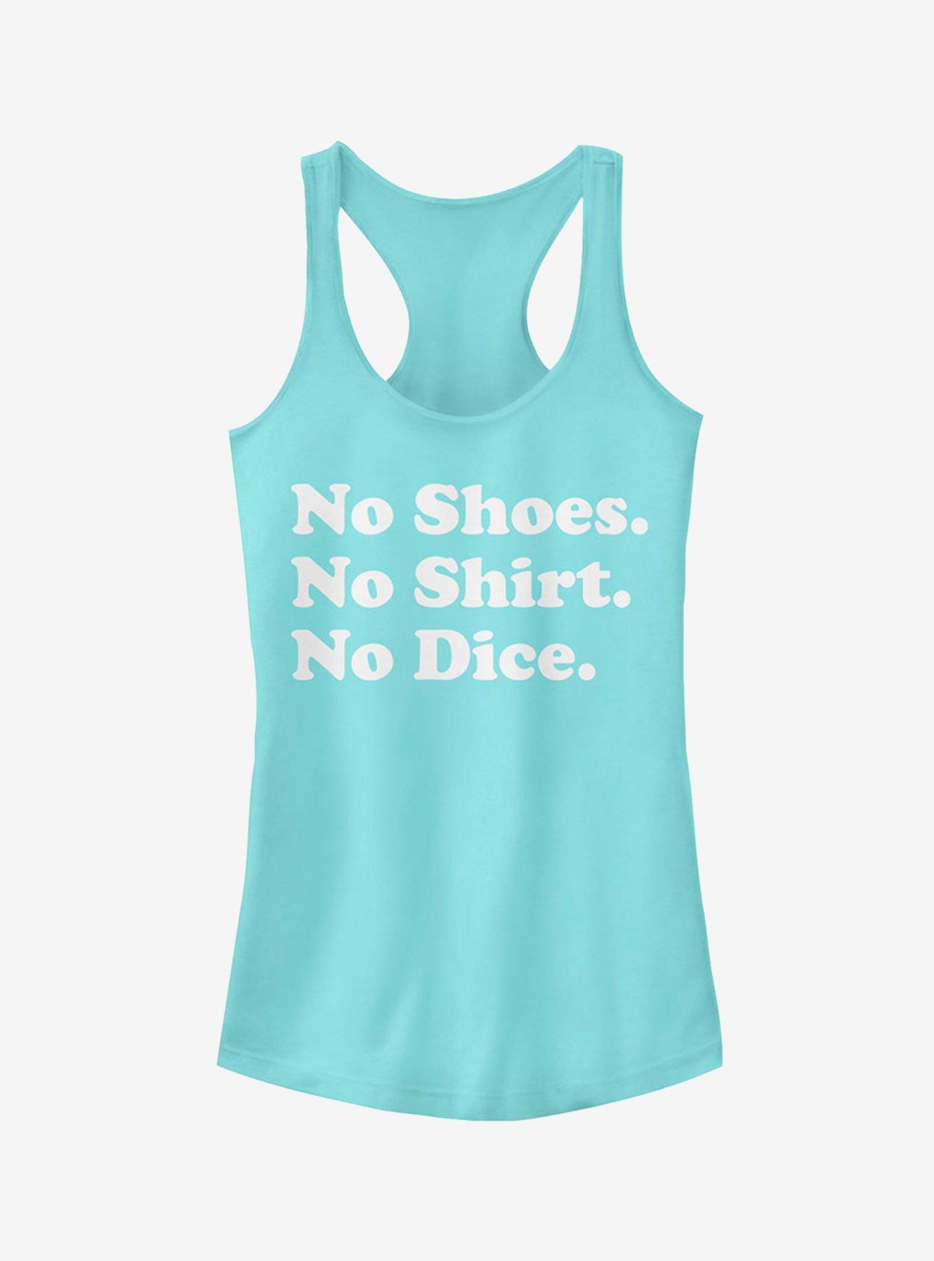 Fast Times at Ridgemont High No Shirt No Dice Girls Tank Top, , hi-res