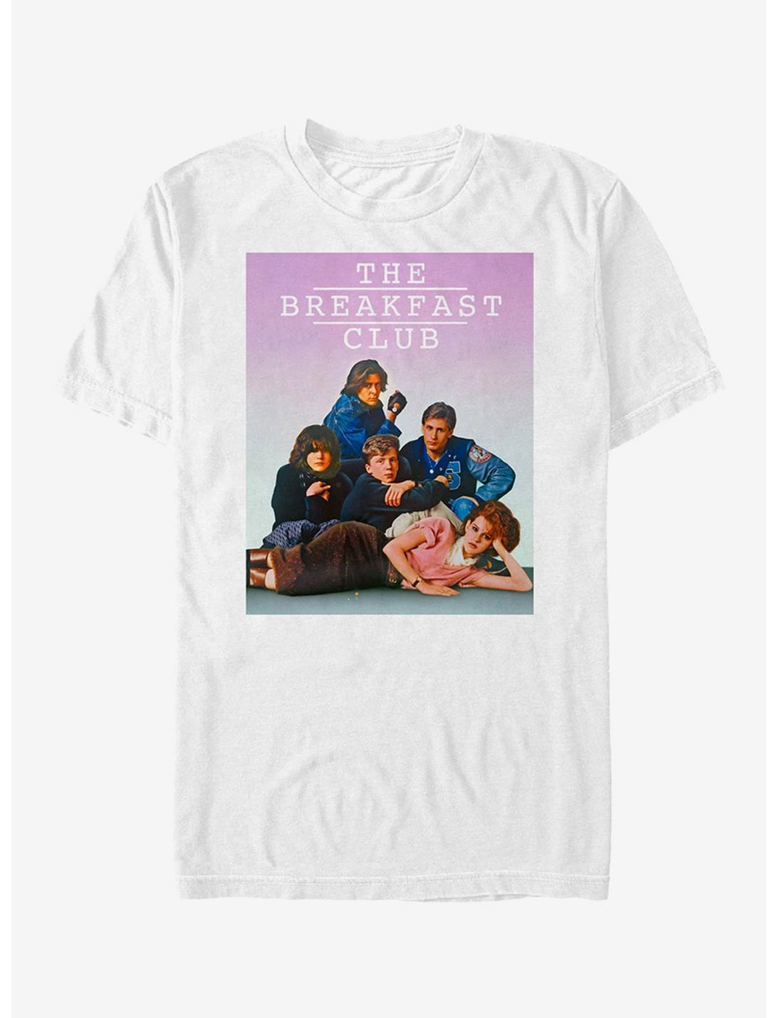 The Breakfast Club Iconic Detention Pose T-Shirt, WHITE, hi-res