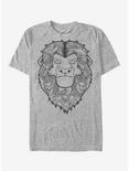 Disney Lion King Mufasa Decorative Mane T-Shirt, ATH HTR, hi-res
