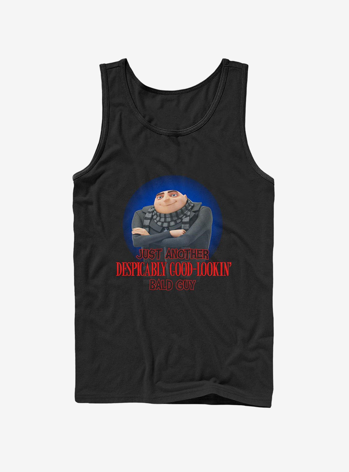 Minion Gru Bald Guy Tank Top, , hi-res