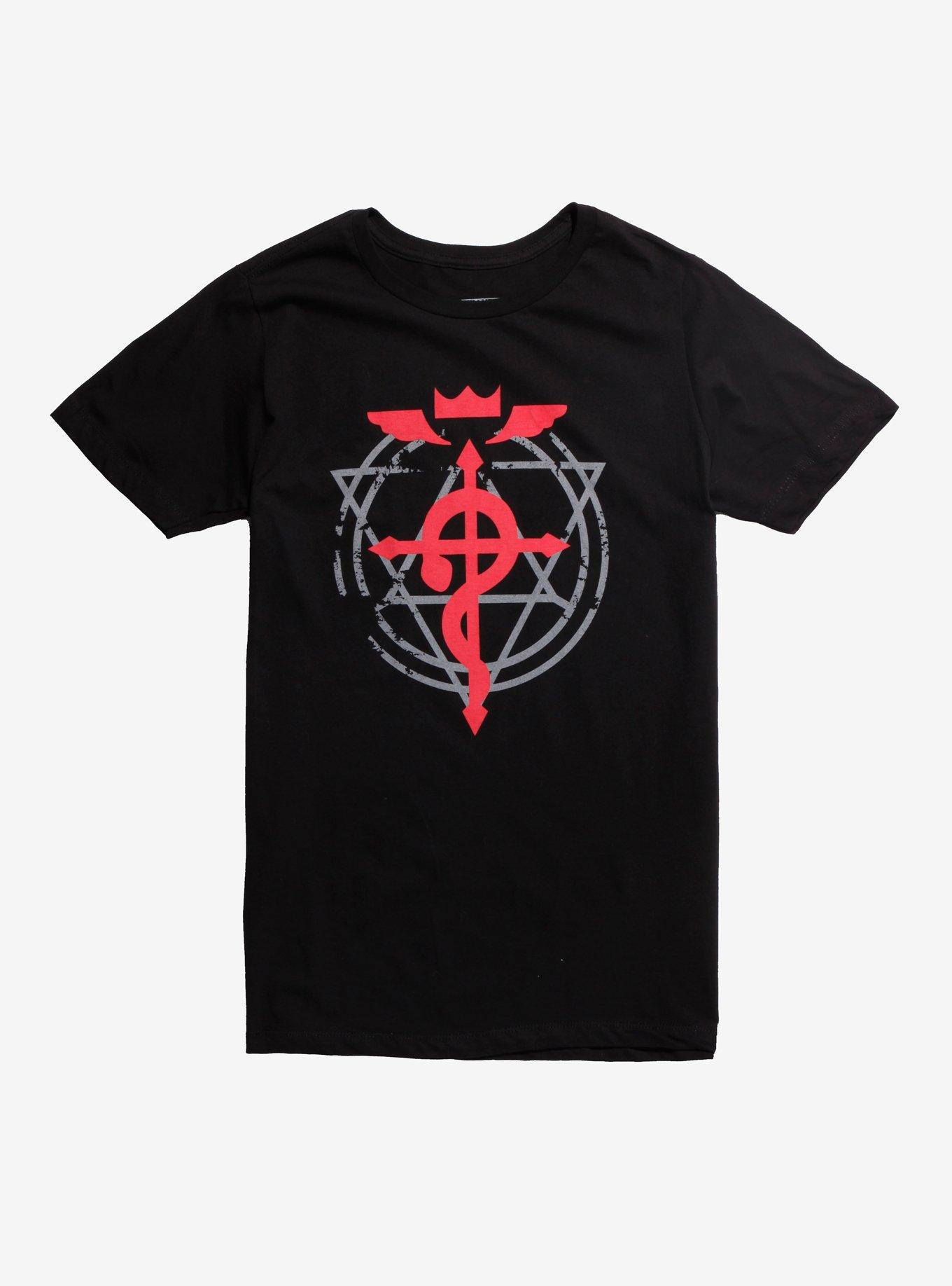 Fullmetal Alchemist Brotherhood Flamel T-Shirt, RED, hi-res