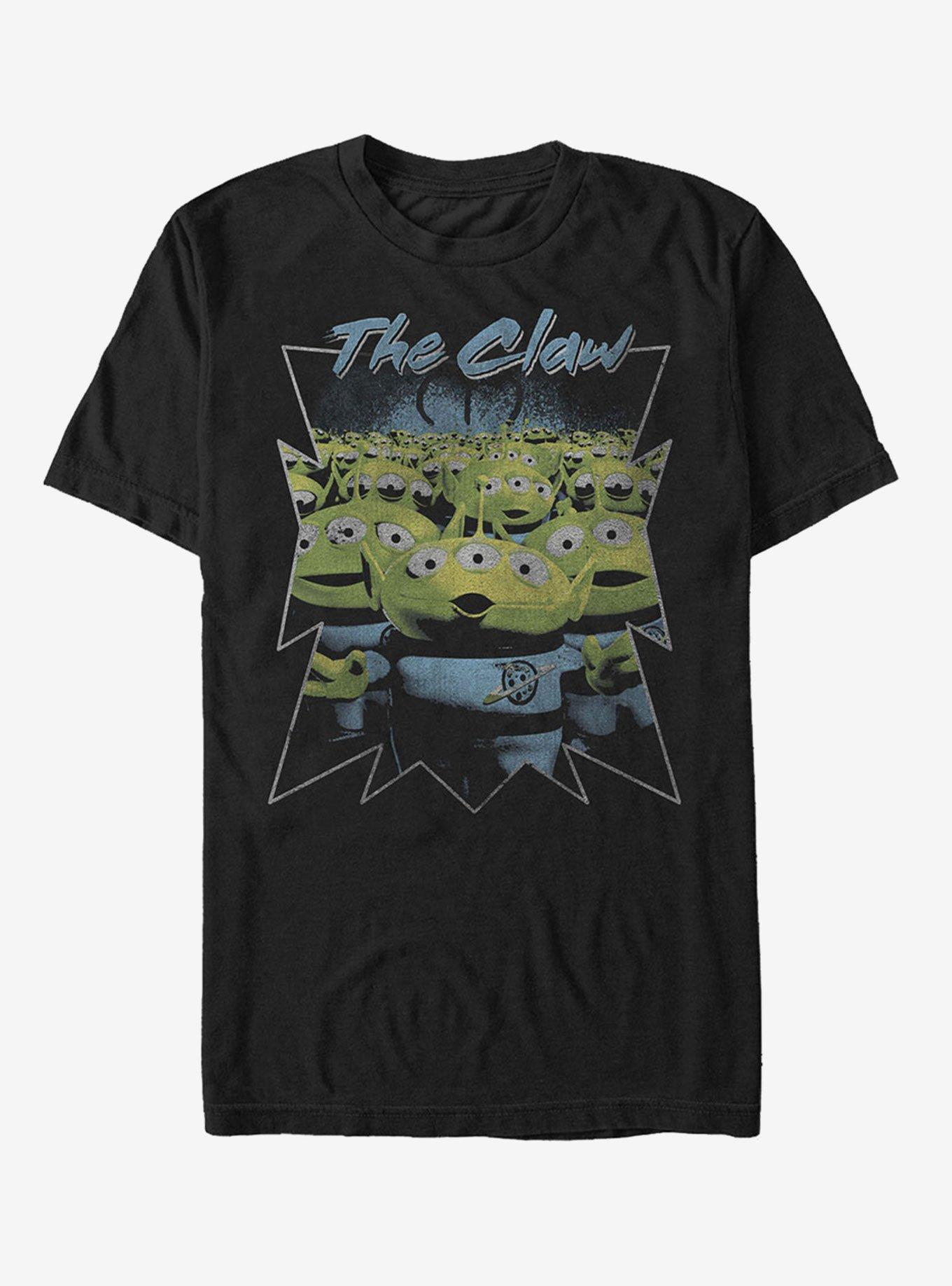 Disney Pixar Toy Story The Claw Squeeze Aliens T-Shirt, BLACK, hi-res