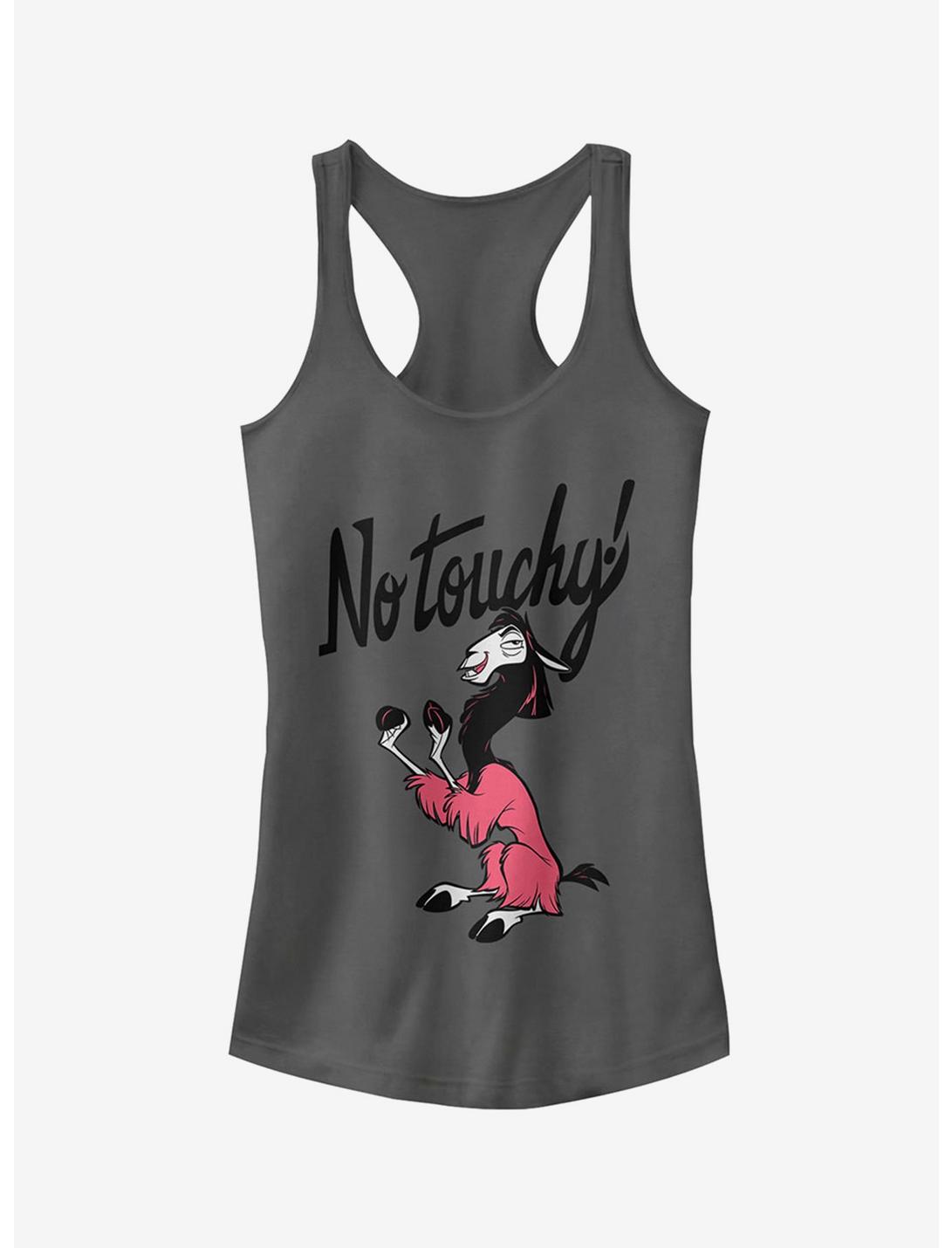 Disney The Emperor's New Groove No Touchy Girls Tank Top, CHARCOAL, hi-res