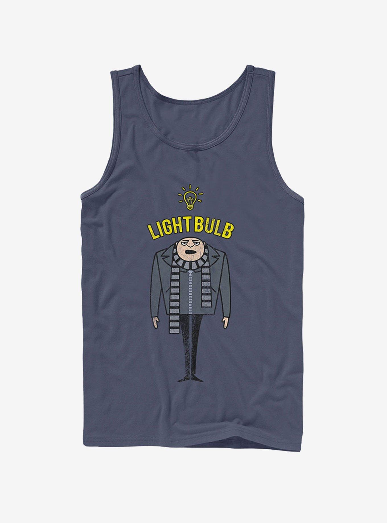 Minion Gru Lightbulb Tank Top