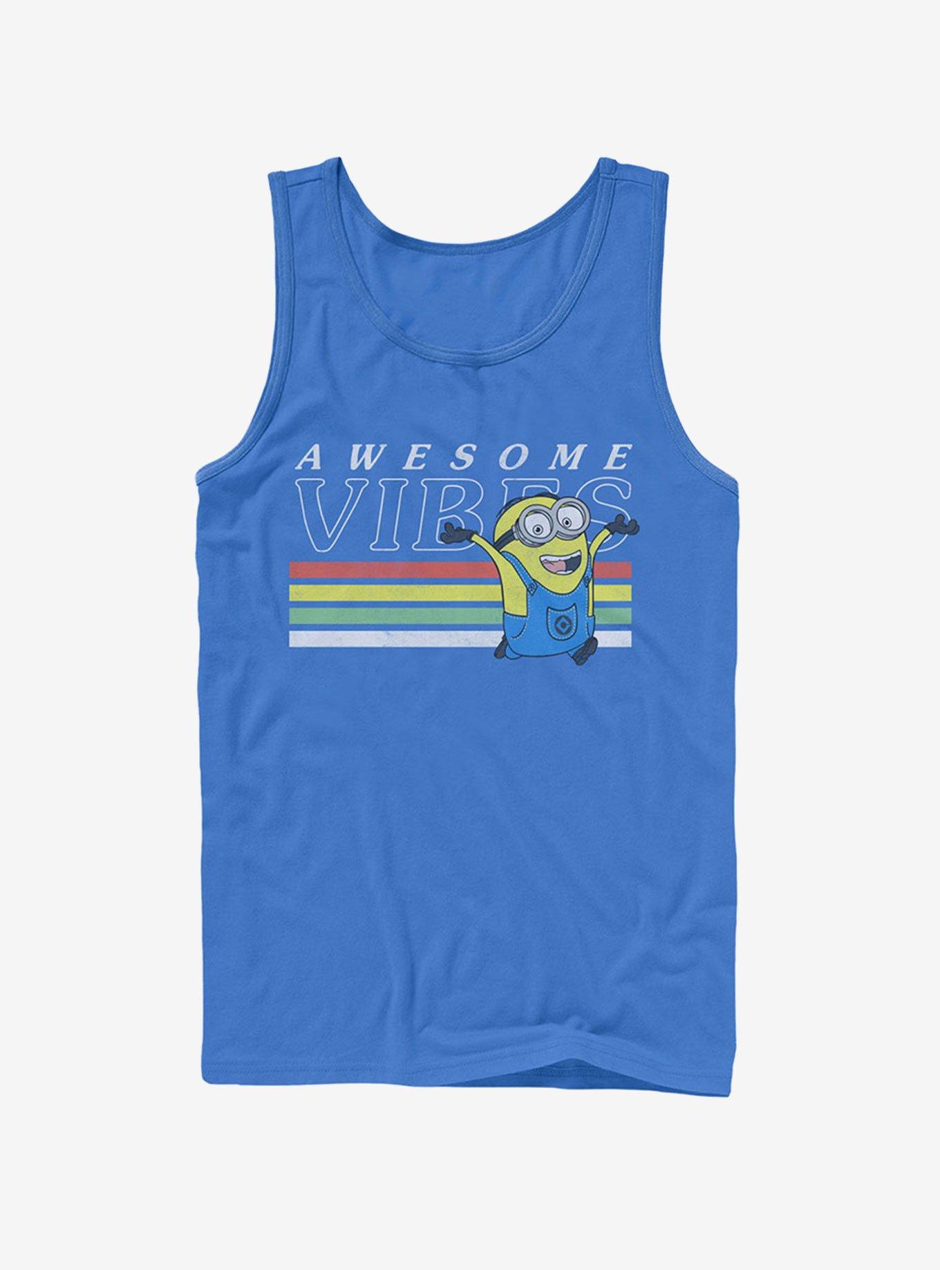 Minion Rainbow Vibes Tank Top, , hi-res