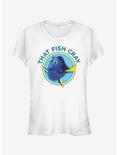 Disney Pixar Finding Dory Cray Fish Circle Girls T-Shirt, WHITE, hi-res