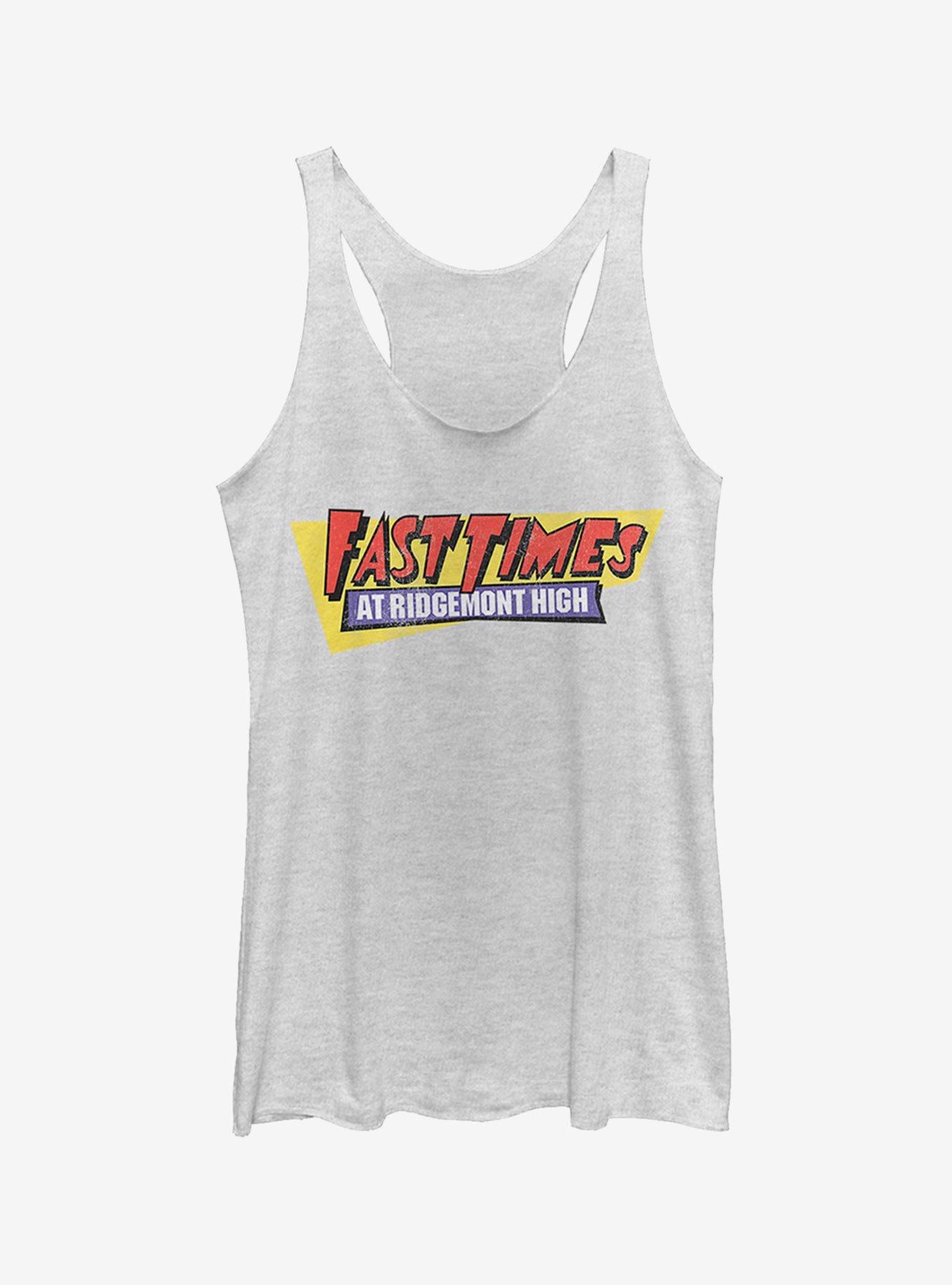 Fast Times at Ridgemont High Retro Logo Girls Tank Top, , hi-res