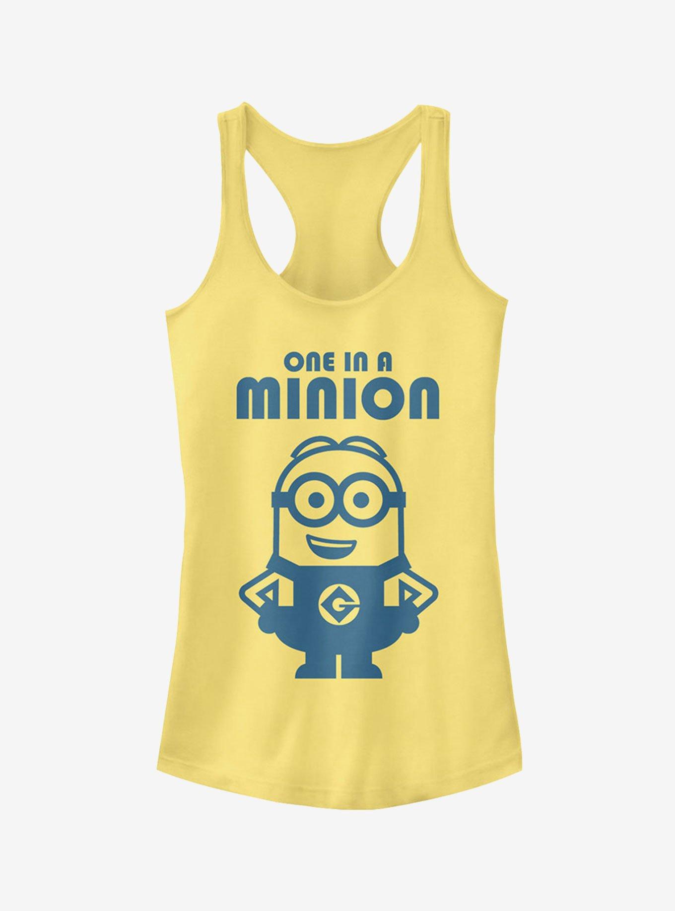 Minion One in Minion Smile Girls Tank Top, , hi-res