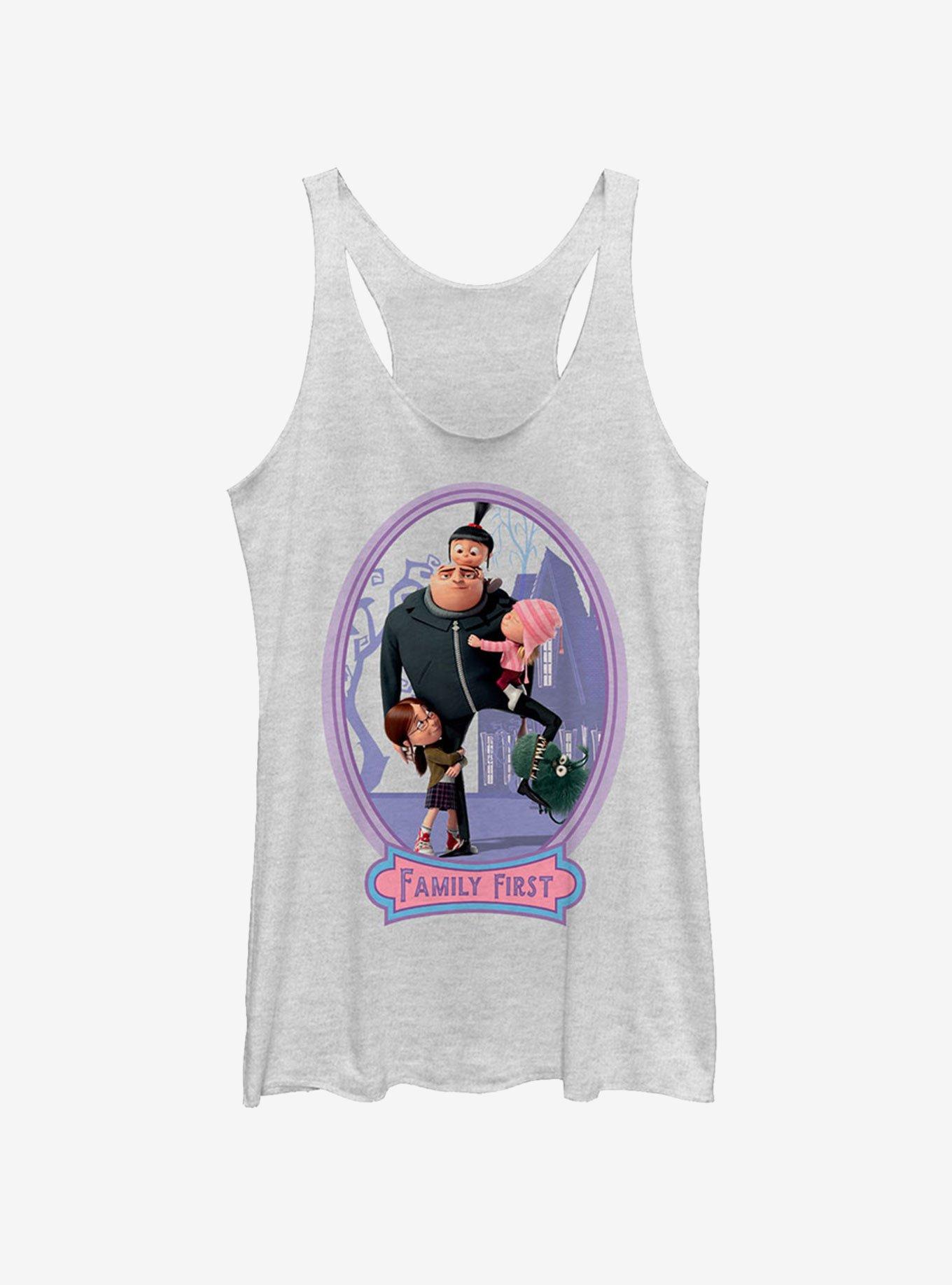 Minion Family First Girls Tank Top