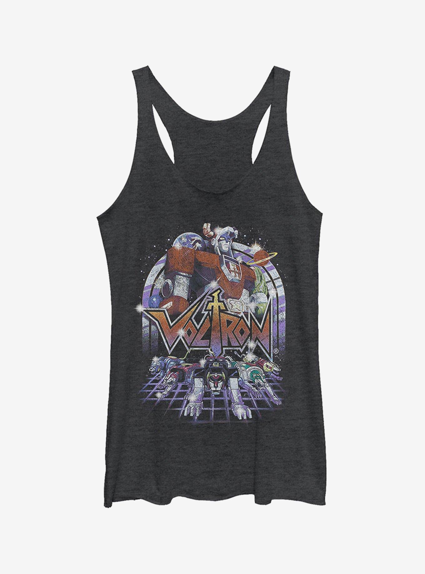 Voltron Retro Robot Lions Girls Tank Top, , hi-res