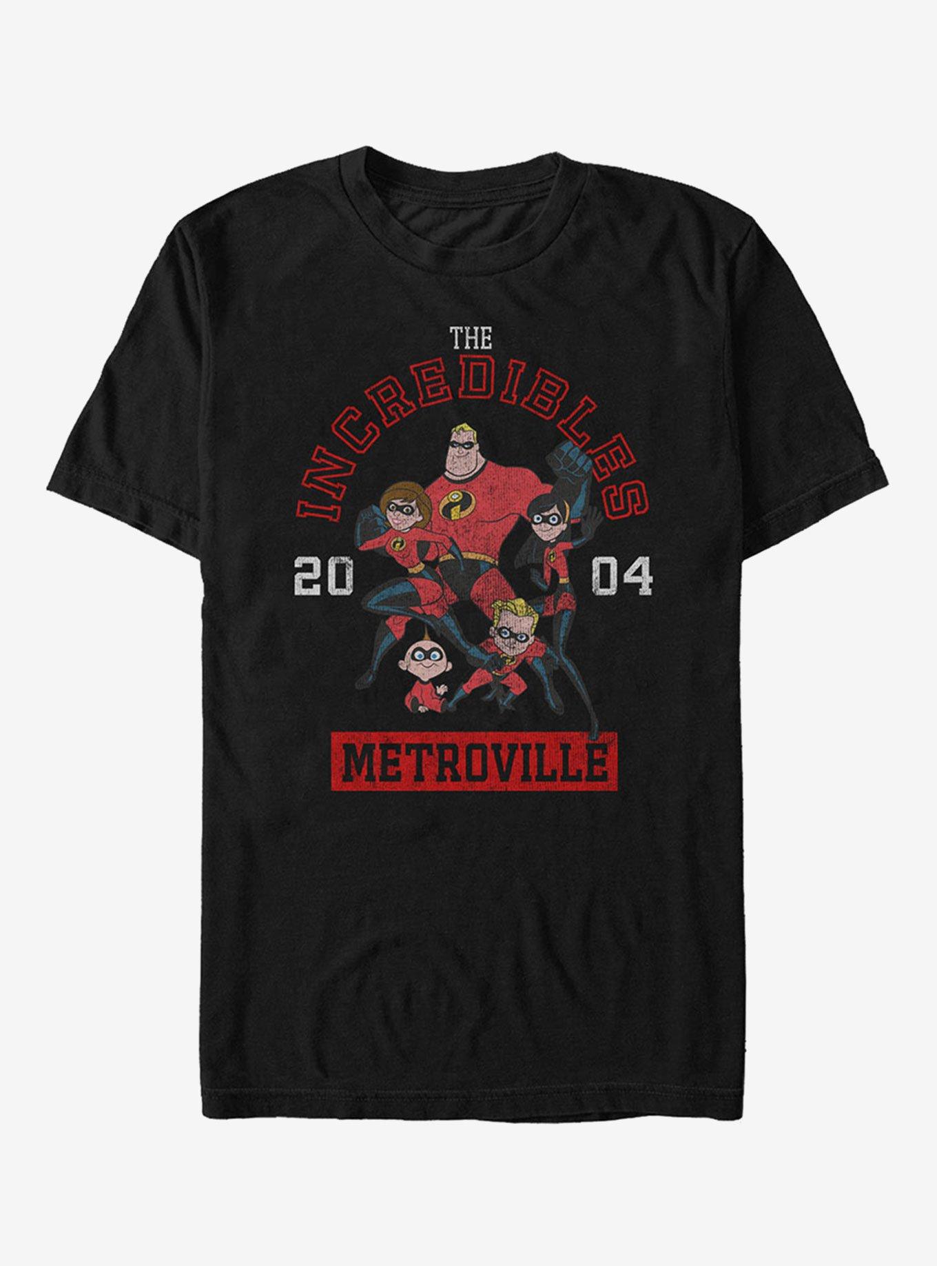 Disney Pixar The Incredibles Metroville Family T-Shirt, , hi-res