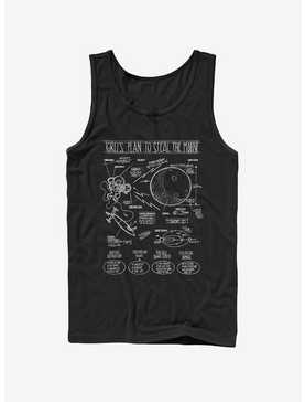 Minion Gru Plans to Steal Moon Tank Top, , hi-res