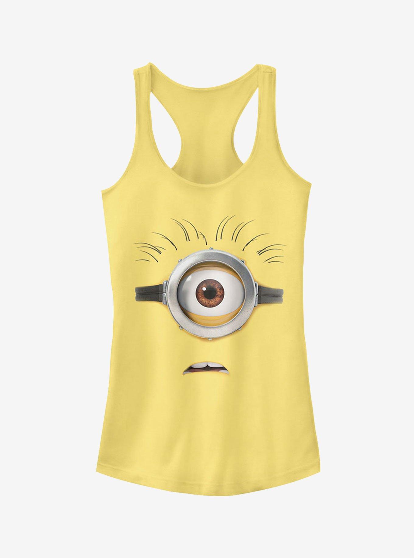 Minion Costume Girls Tank Top, BANANA, hi-res