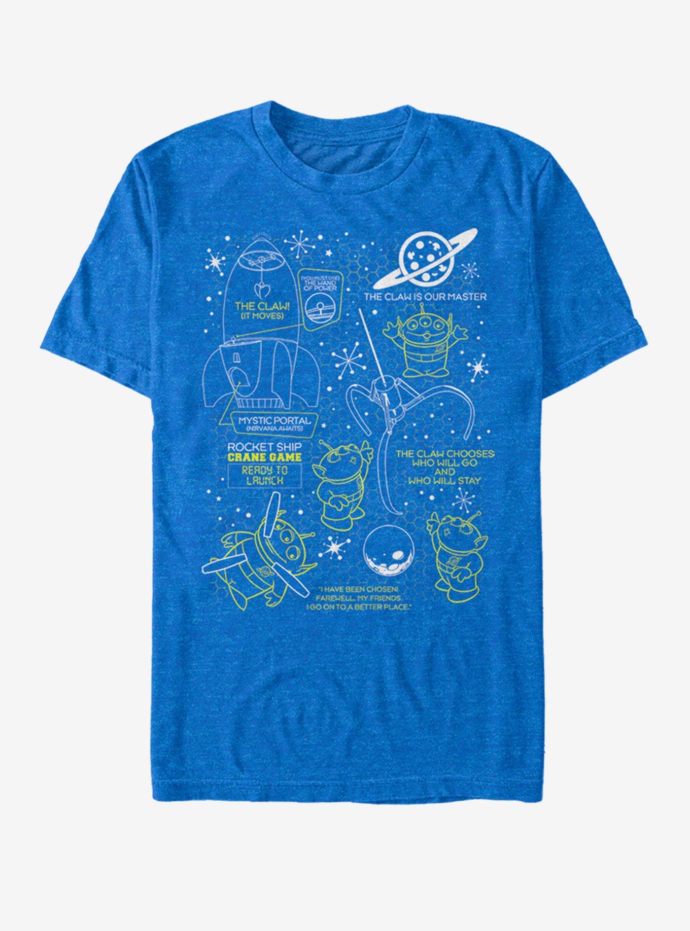 Disney Pixar Toy Story Claw is Our Master T-Shirt, ROY HTR, hi-res