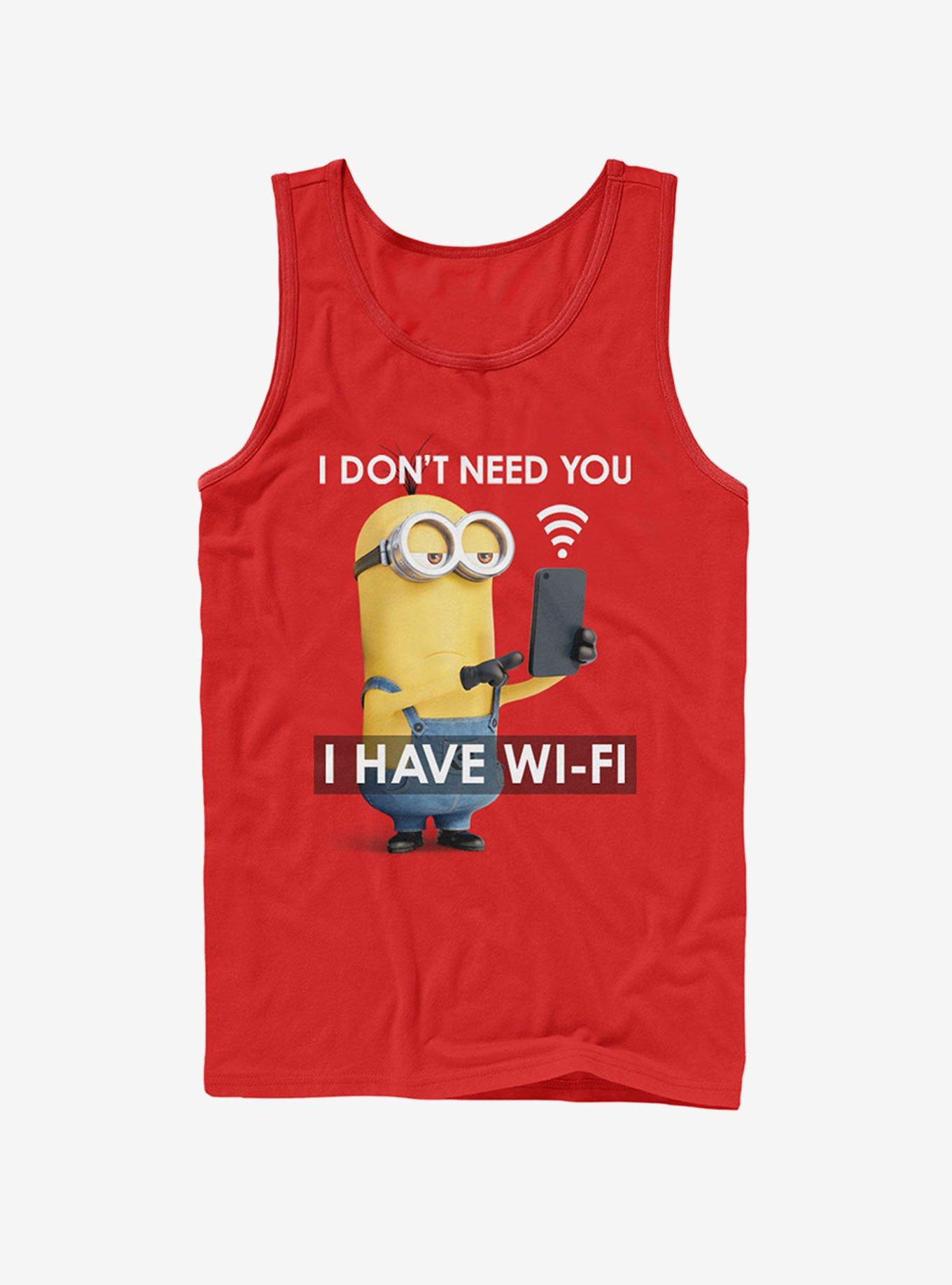Minion Wi-Fi Tank Top, , hi-res