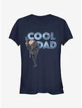 Minion Gru Cool Dad Girls T-Shirt, NAVY, hi-res