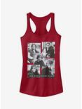 The Breakfast Club Character Photos Girls Tank Top, SCARLET, hi-res