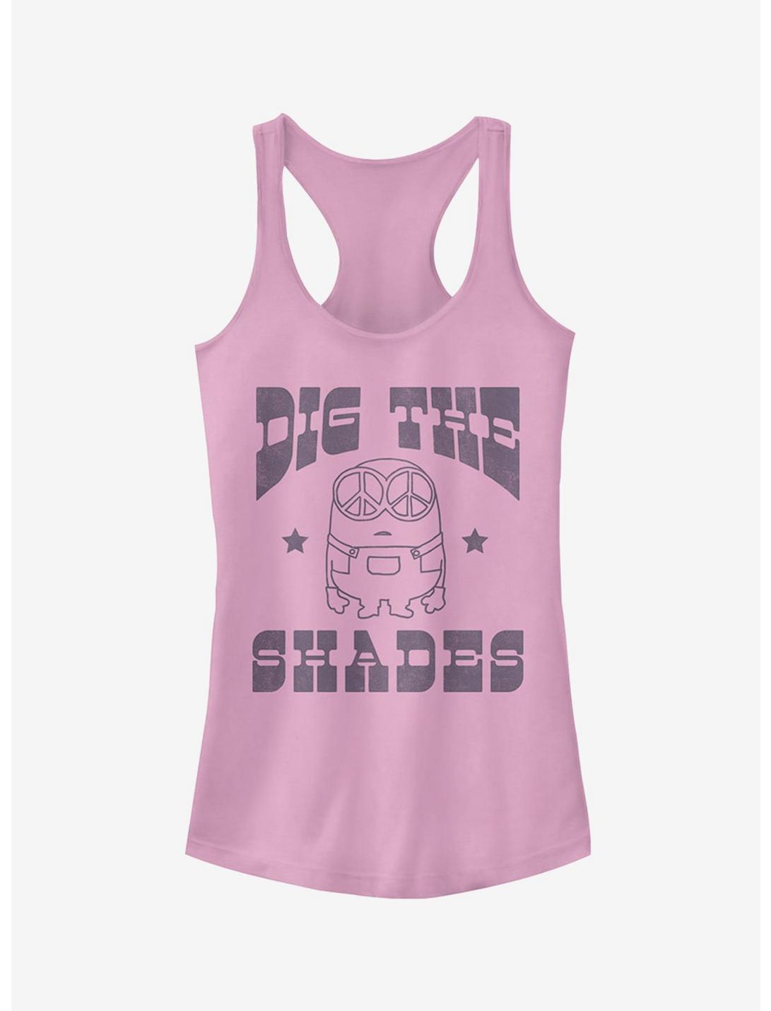 Minion Groovy Peace Shades Girls Tank Top, LILAC, hi-res