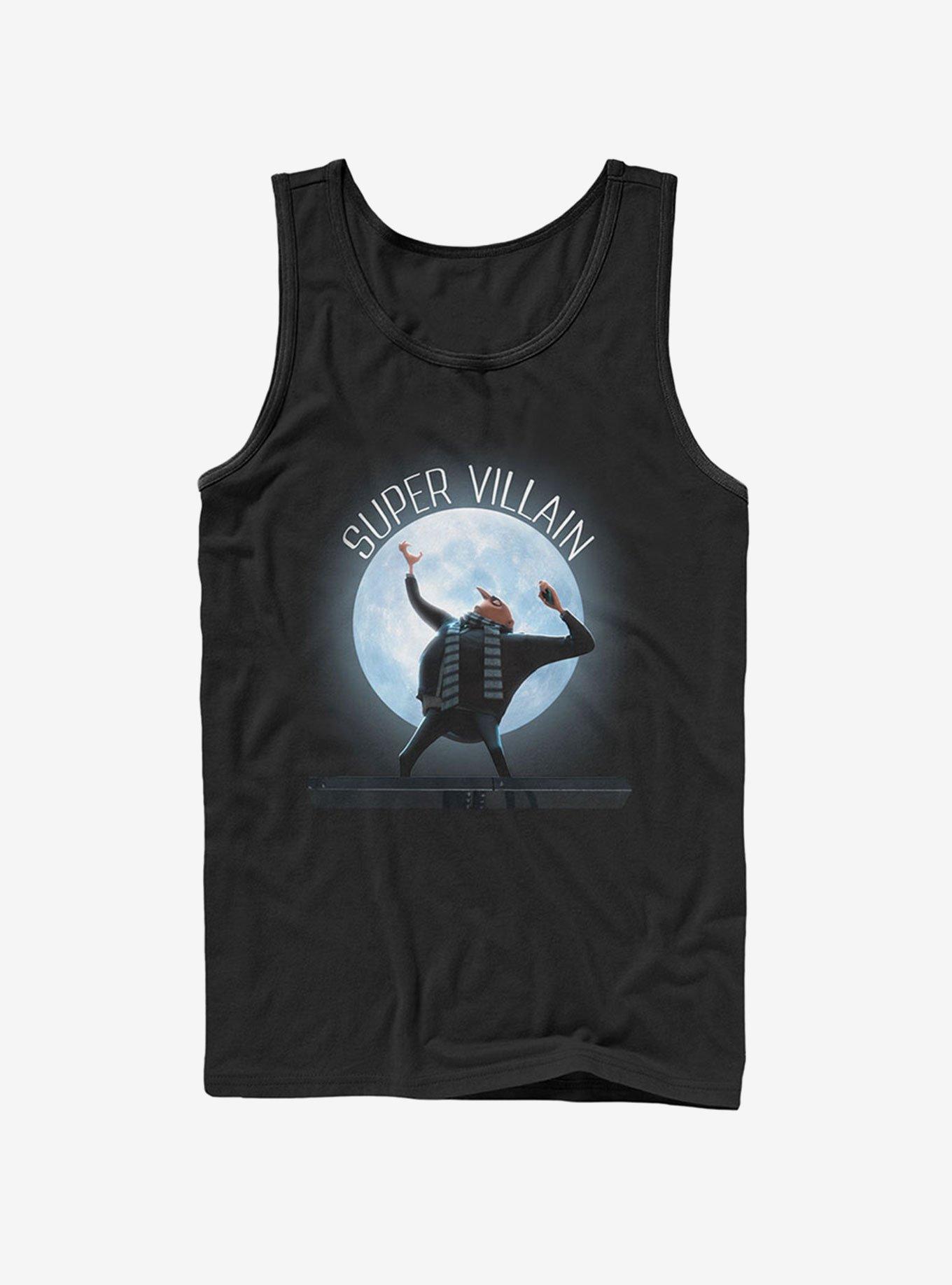 Minion Gru Supervillain Moon Tank Top, , hi-res