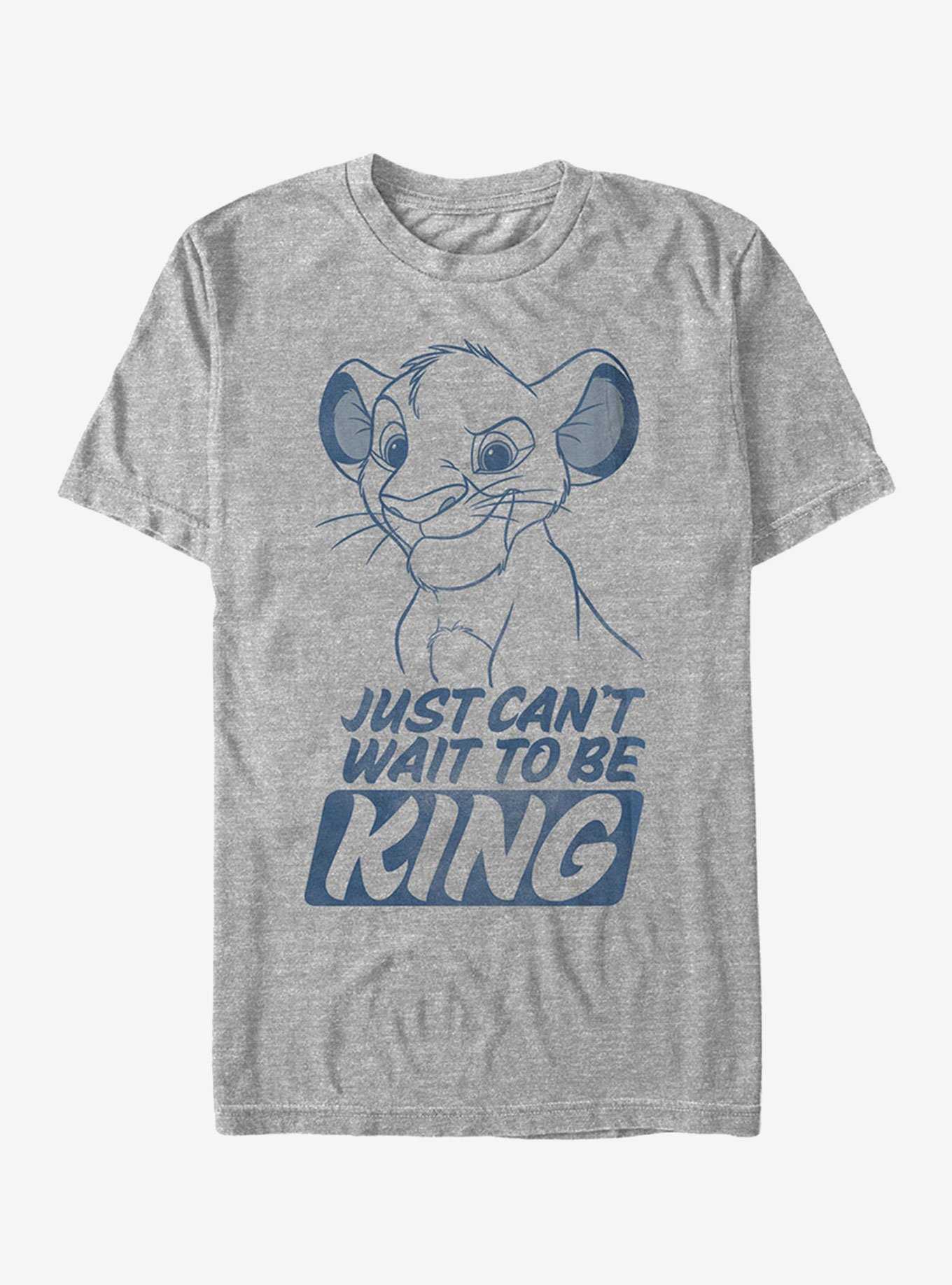 Disney Lion King Simba Can't Wait to Be King T-Shirt, , hi-res