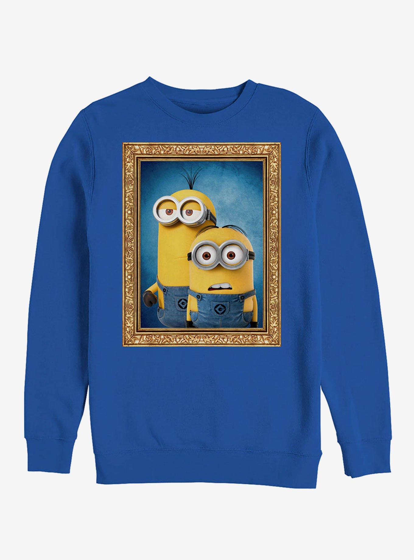 Minions Frame Sweatshirt, ROYAL, hi-res