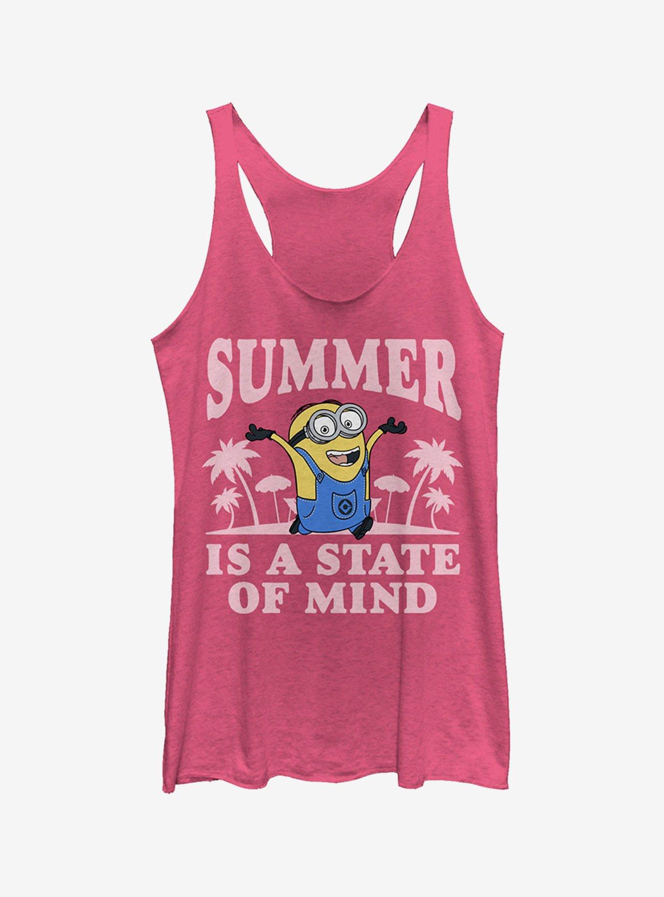 Minion Summer State of Mind Girls Tank Top, , hi-res