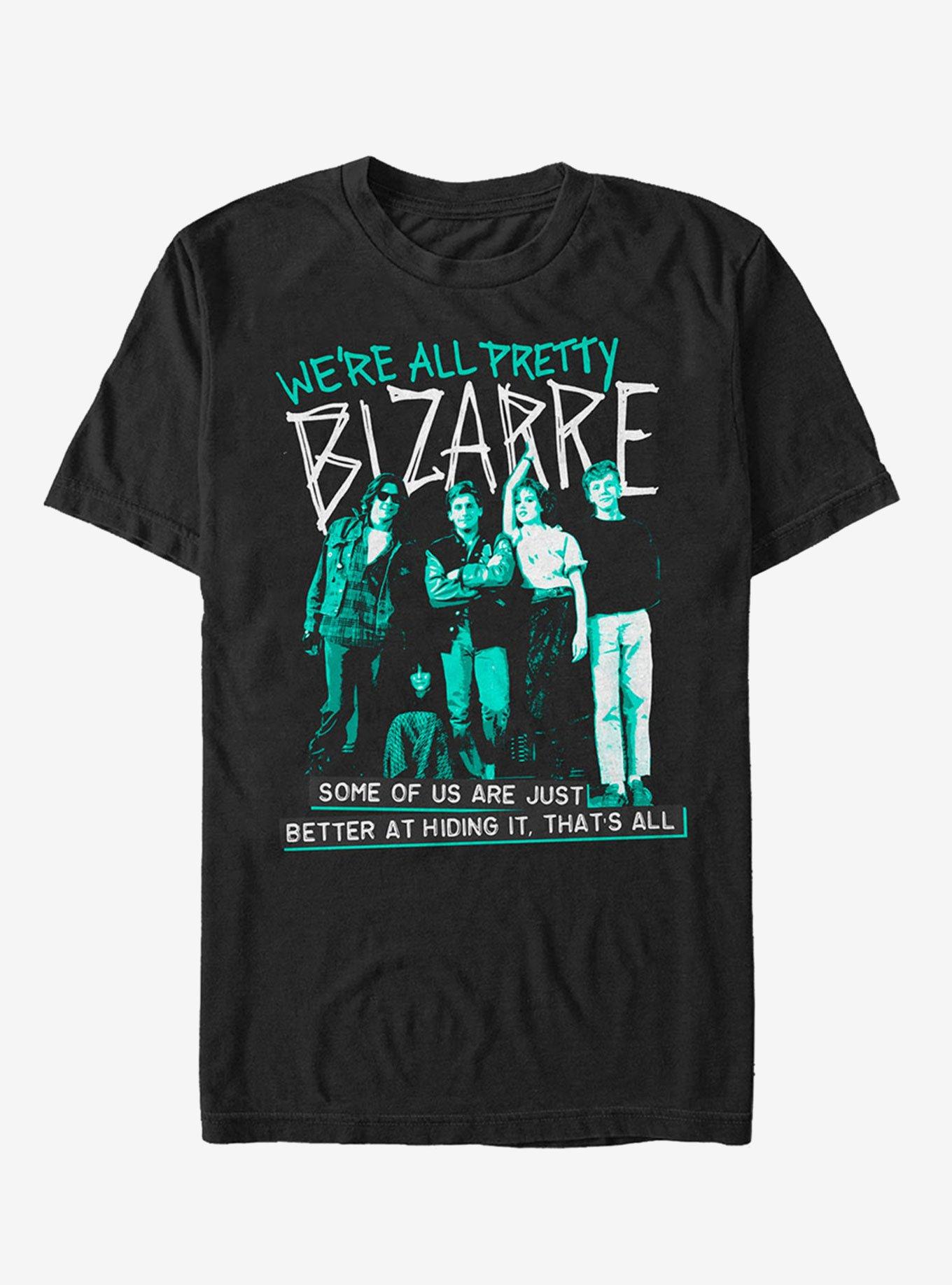 The Breakfast Club We're All Bizarre T-Shirt, BLACK, hi-res