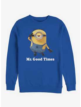Minion Mr. Good Times Sweatshirt, , hi-res