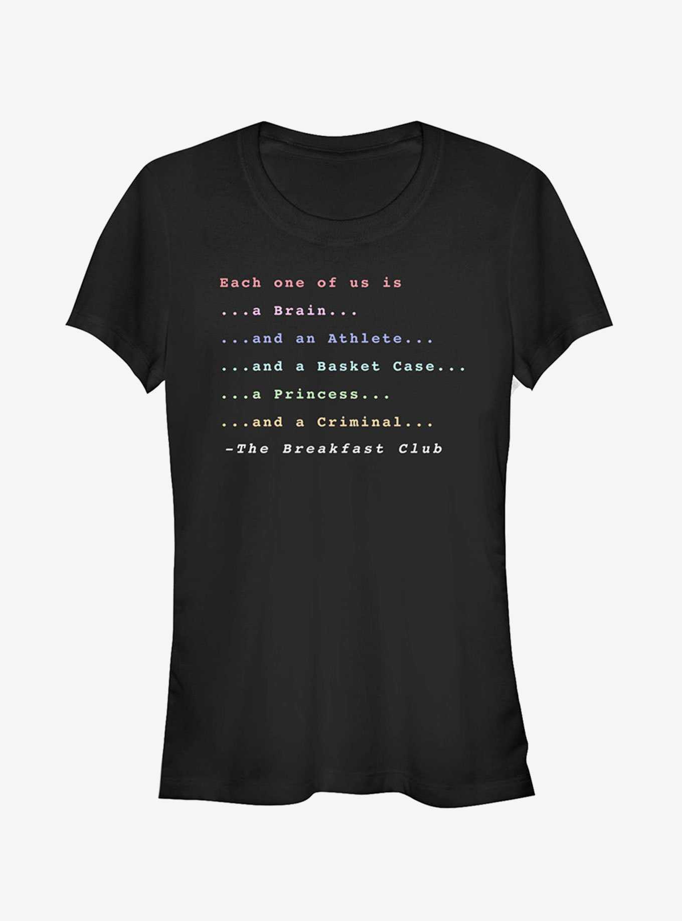 The Breakfast Club Each One Of Us Stereotype Girls T-Shirt, , hi-res
