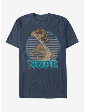 Disney Lion King Retro Nope Timon T-Shirt, NAVY HTR, hi-res