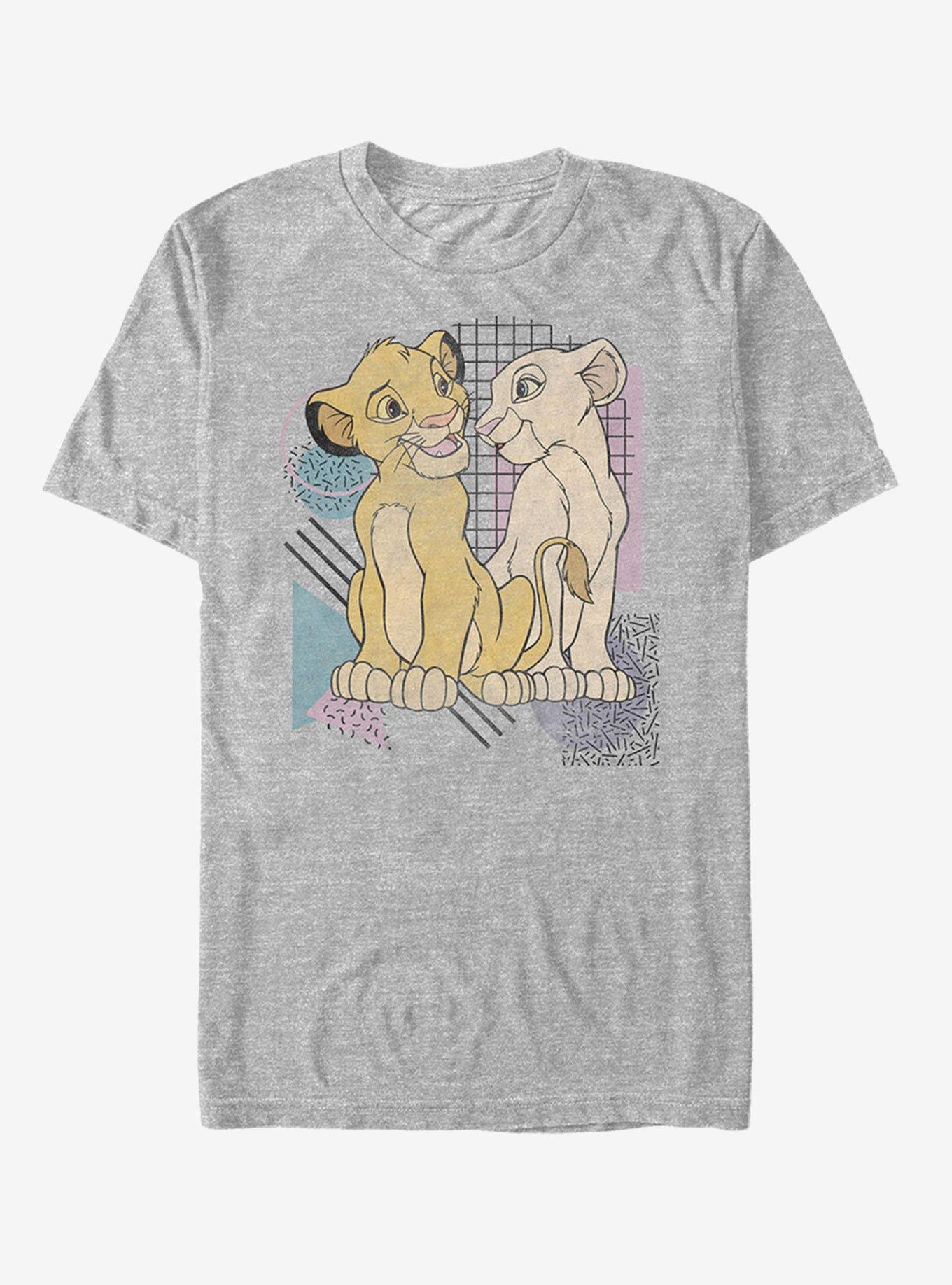 Disney Lion King Retro Cub Love T-Shirt, ATH HTR, hi-res