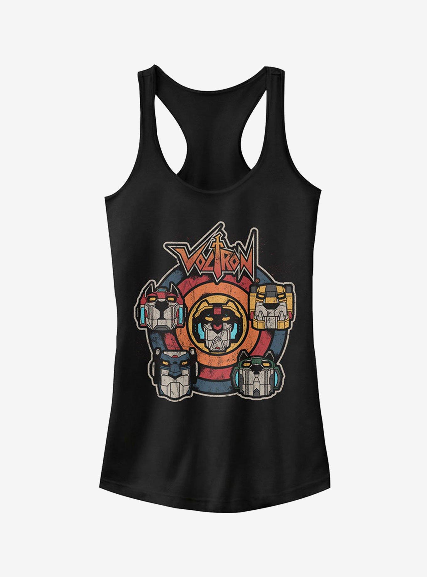 Voltron Retro Lion Target Girls Tank Top