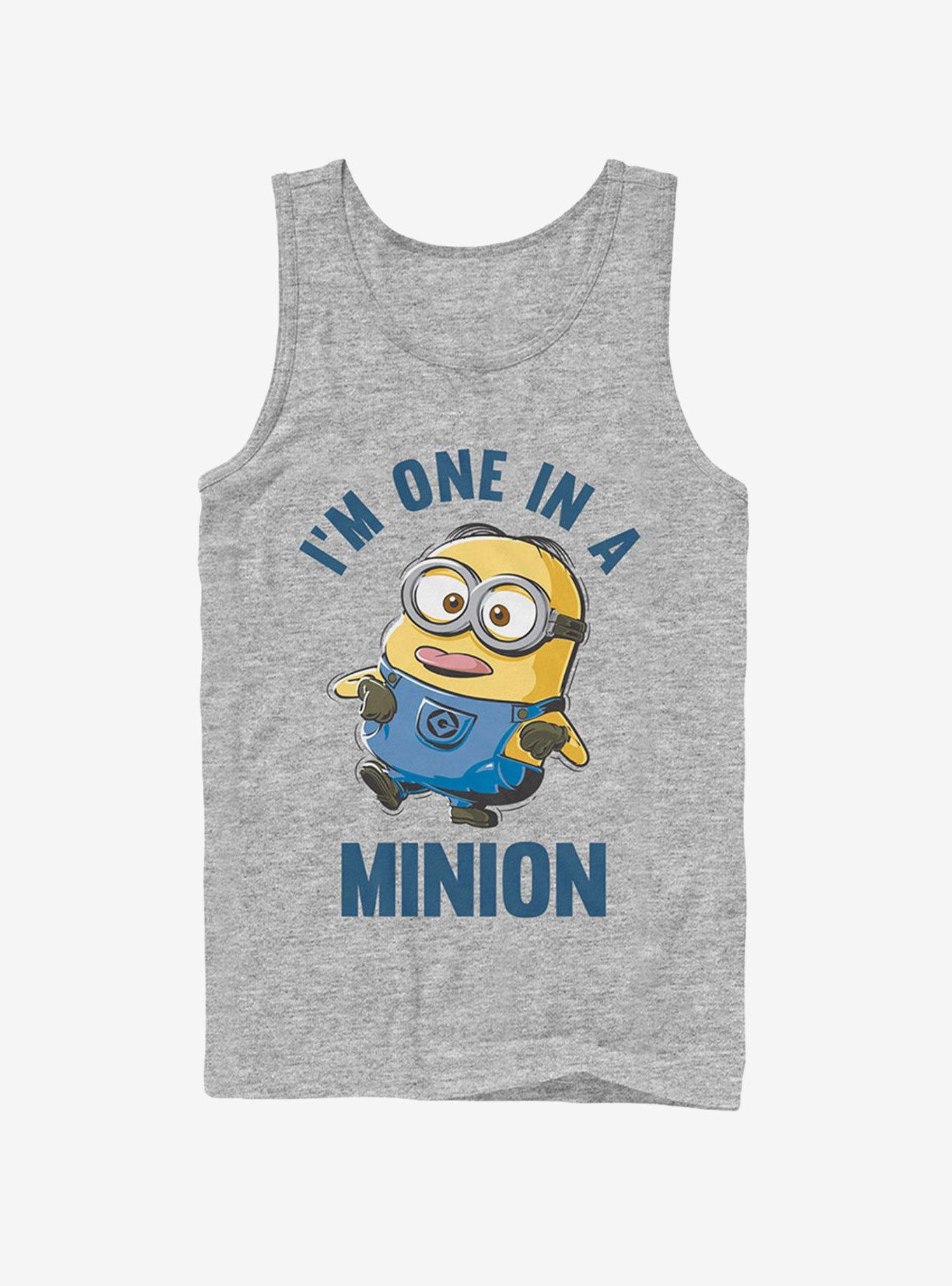 Minion I'm One in Minion Tank Top, ATH HTR, hi-res