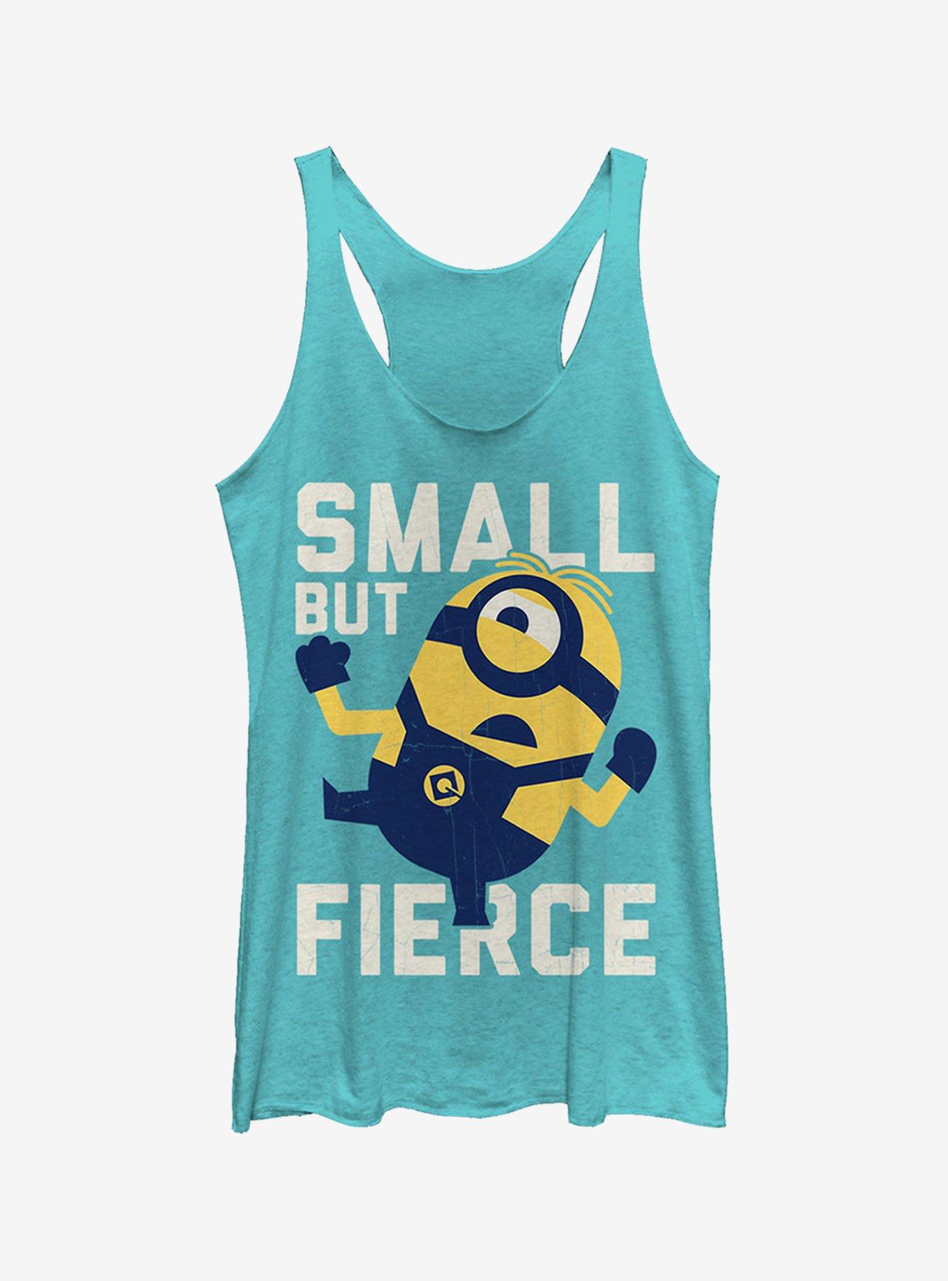 Minion Small But Fierce Girls Tank Top, , hi-res