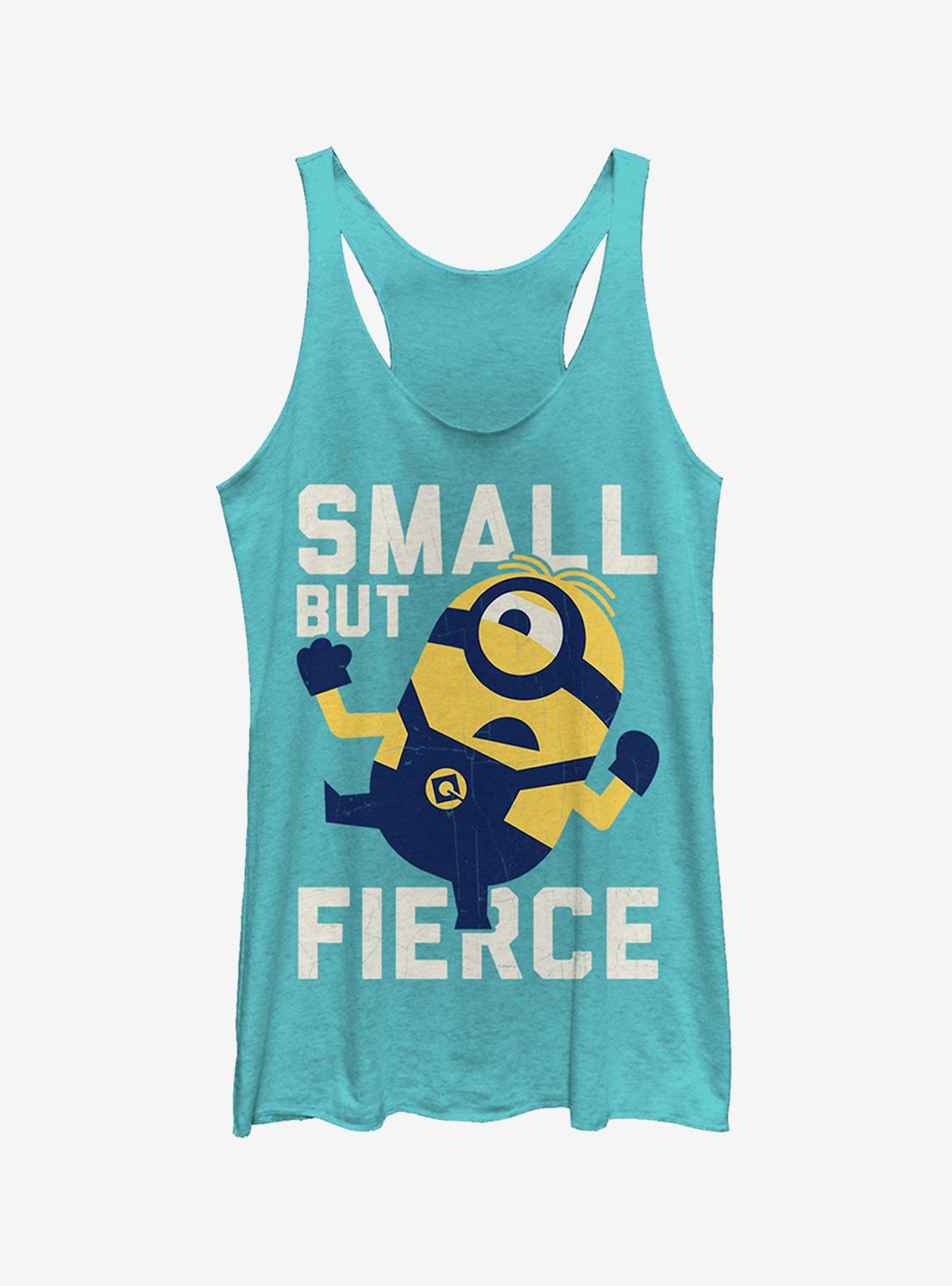 Minion Small But Fierce Girls Tank Top, TAHI BLUE, hi-res